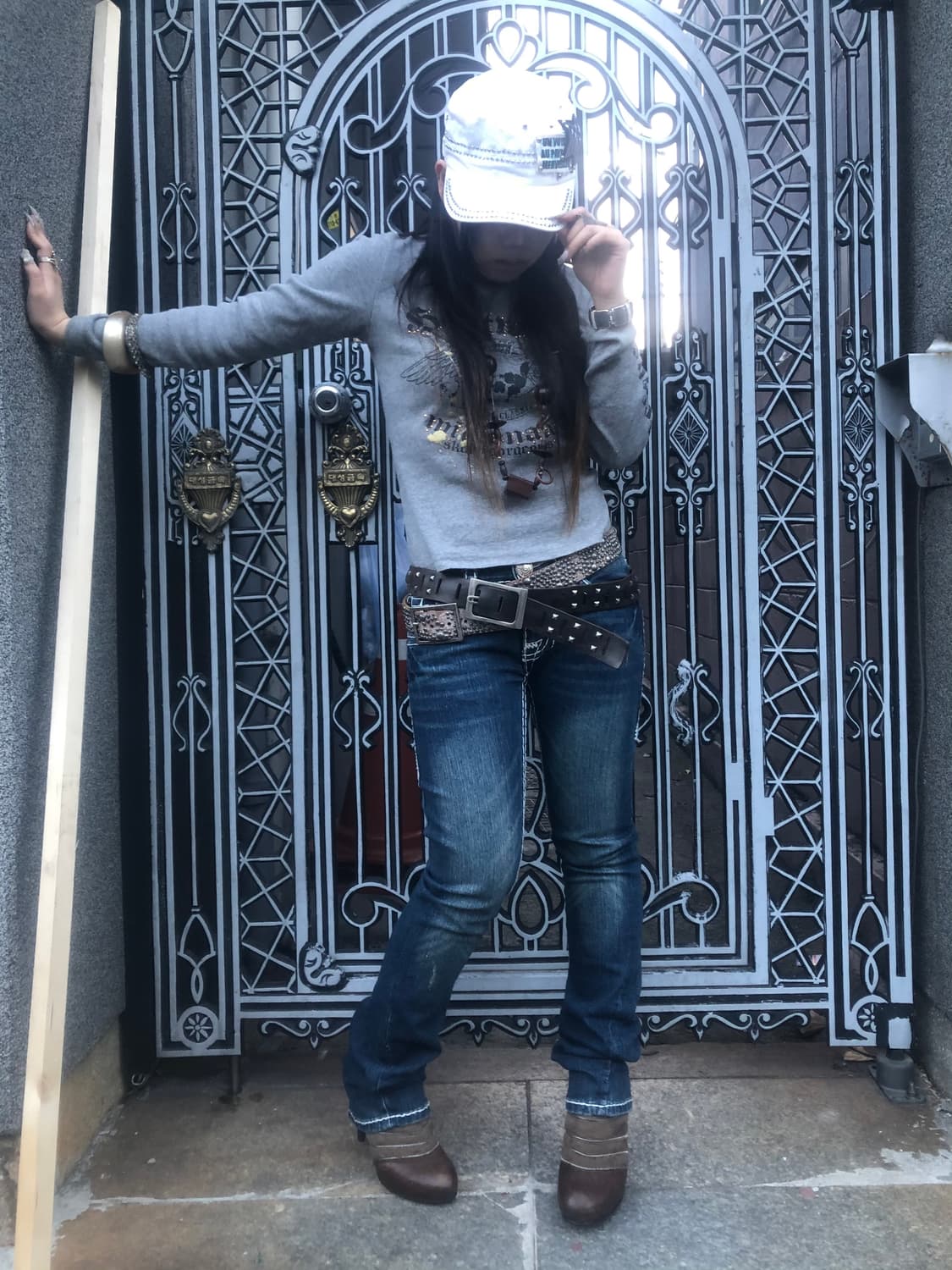 y2k true denim set 상품이미지1