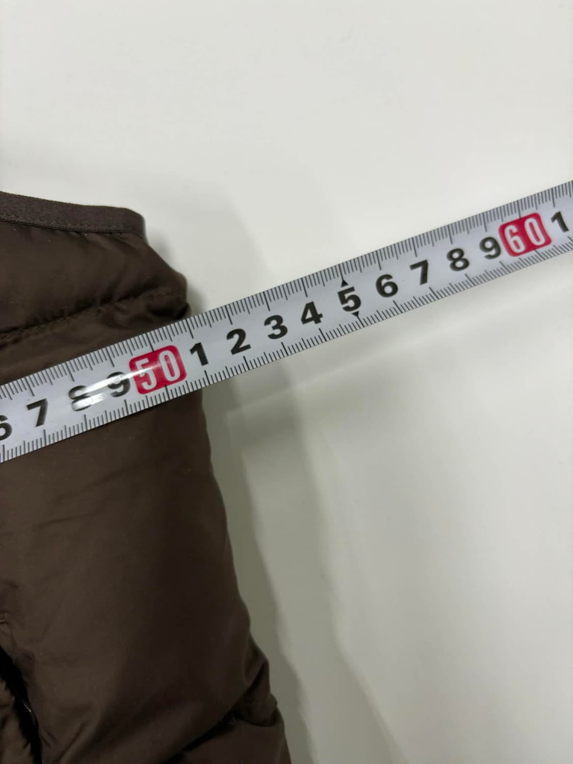 노스페이스 준신형 초코브라운 핀터깔 패딩 베스트(M) 상품이미지8