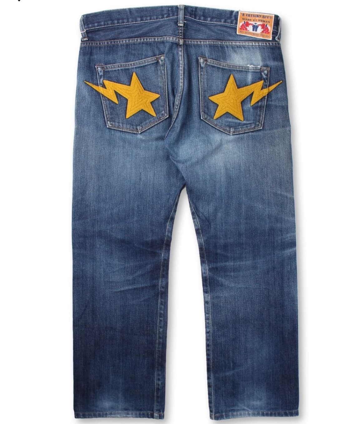 00s A BATHING APE Denim Pants 베이프 BAPE 상품이미지1