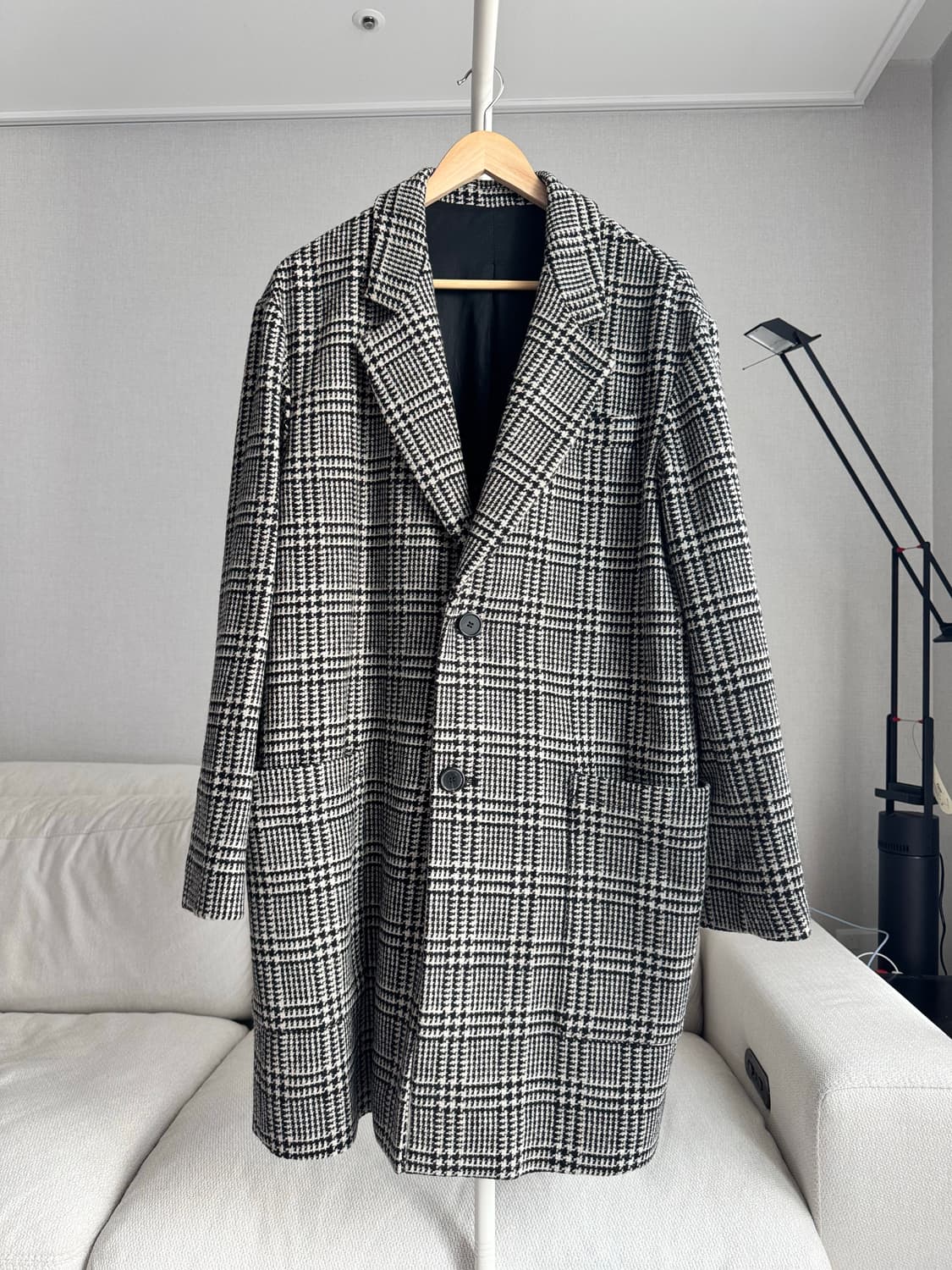 Ami Check Coat 상품이미지2