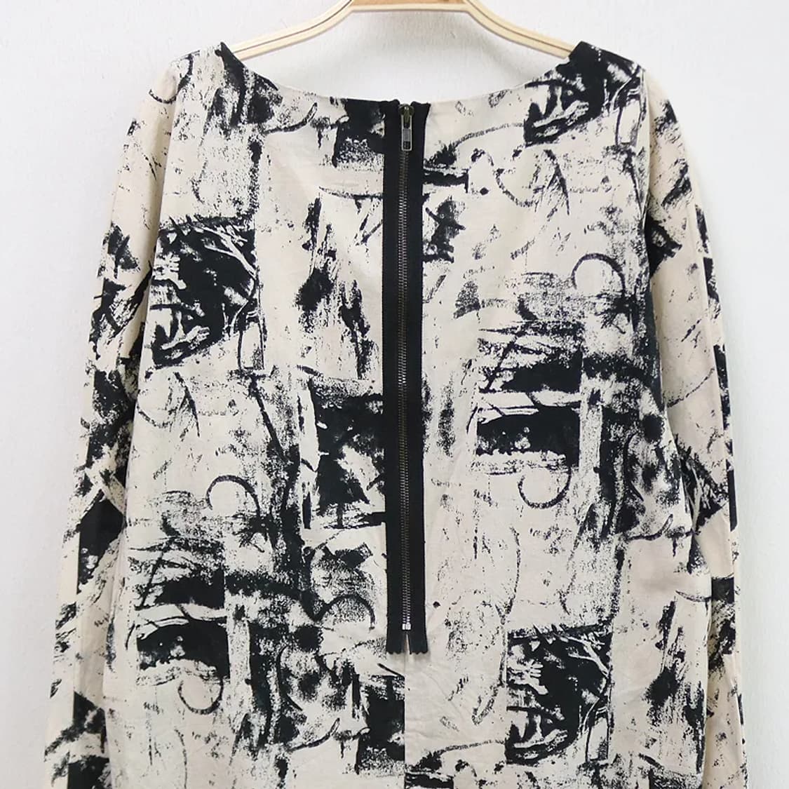 마르니 패턴 뒷지퍼 블라우스 52894 상품이미지5