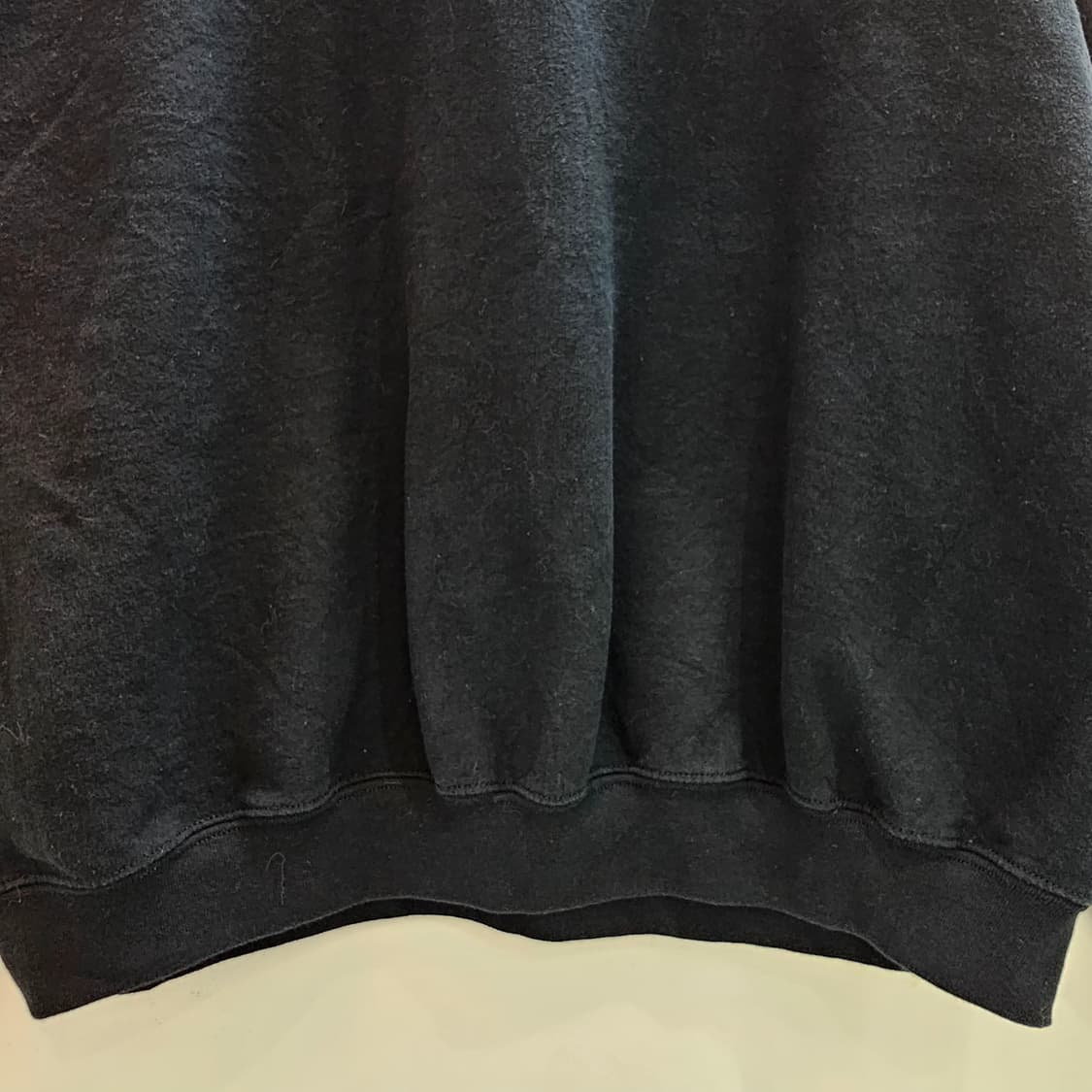 길단 블랙 맨투맨 기모 스웻셔츠 상품이미지4