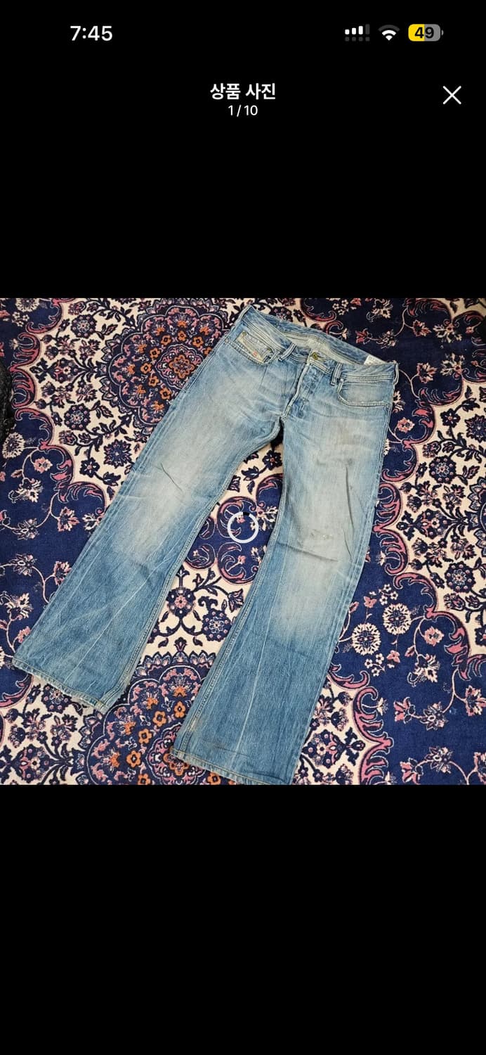 디젤 자탄 부츠컷데님 30 상품이미지1