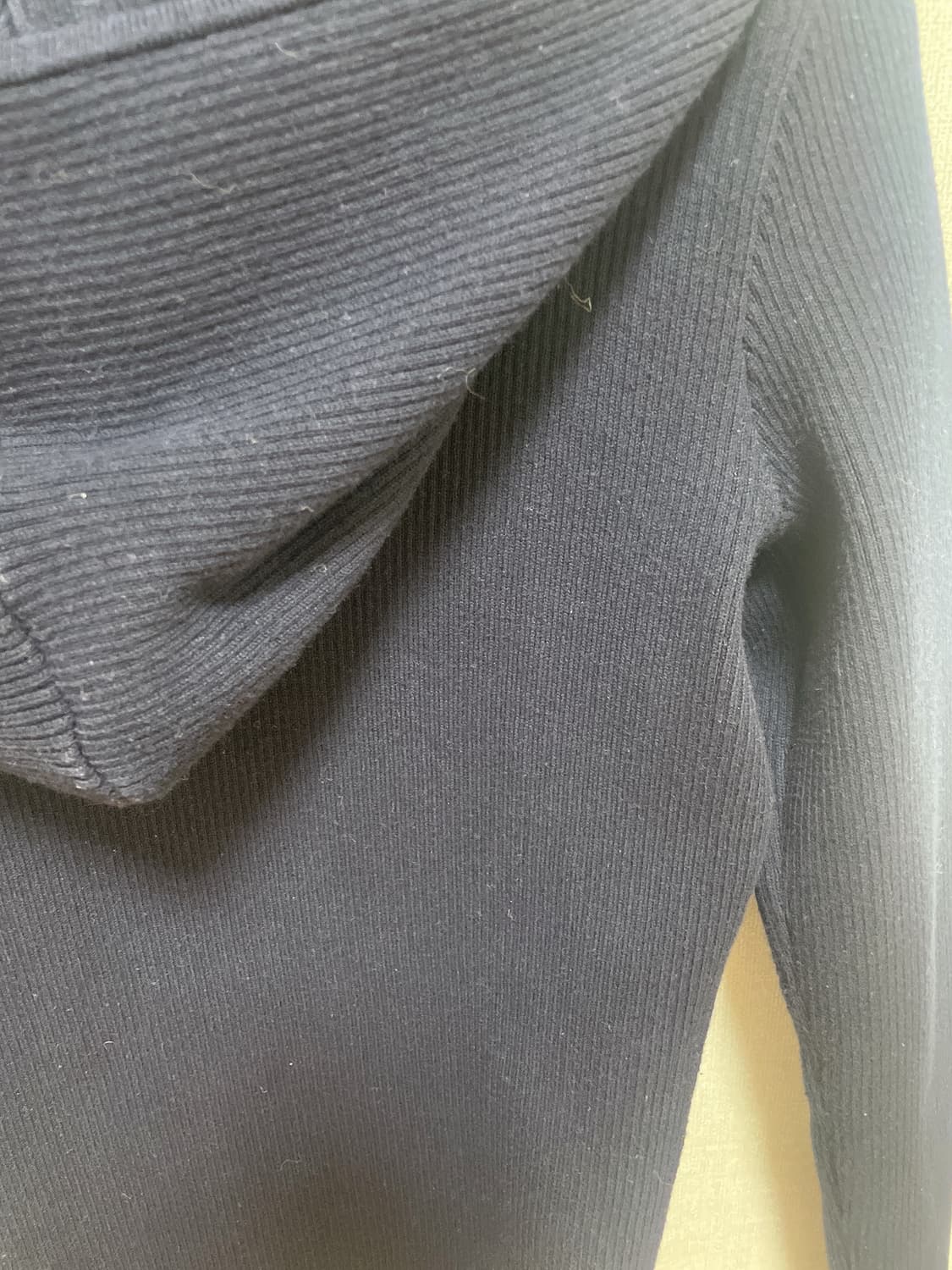 브랜디멜빌 네이비 아덴 집업 후드 니트 상품이미지5