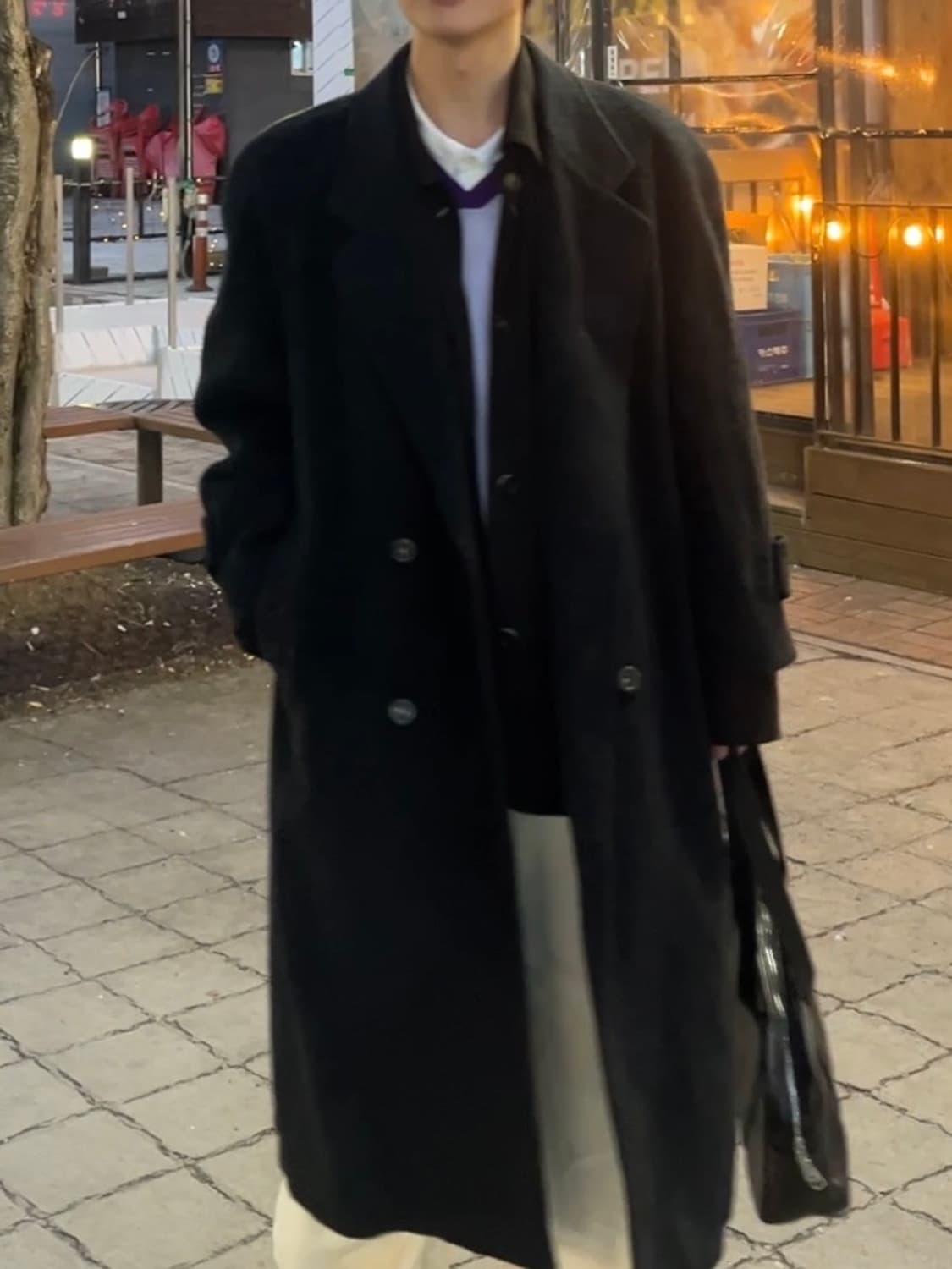 Ysl 빈티지 더블 코트 상품이미지5