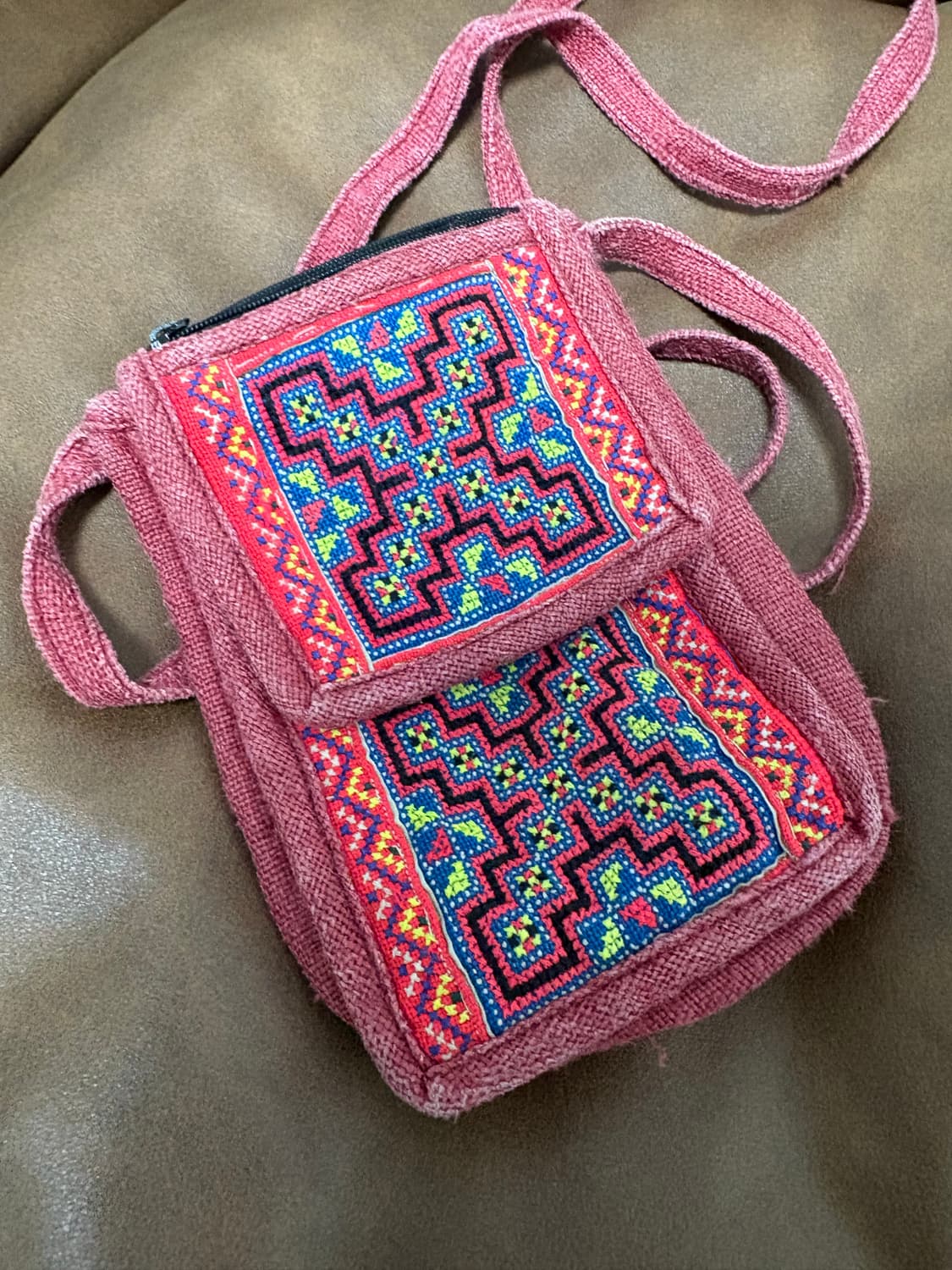 빈티지 에스닉 미니 크로스백 상품이미지1