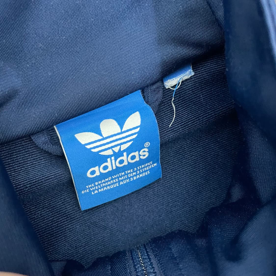 아디다스 딥블루 네이비 삼선 파이어버드 트랙탑 져지자켓 상품이미지4