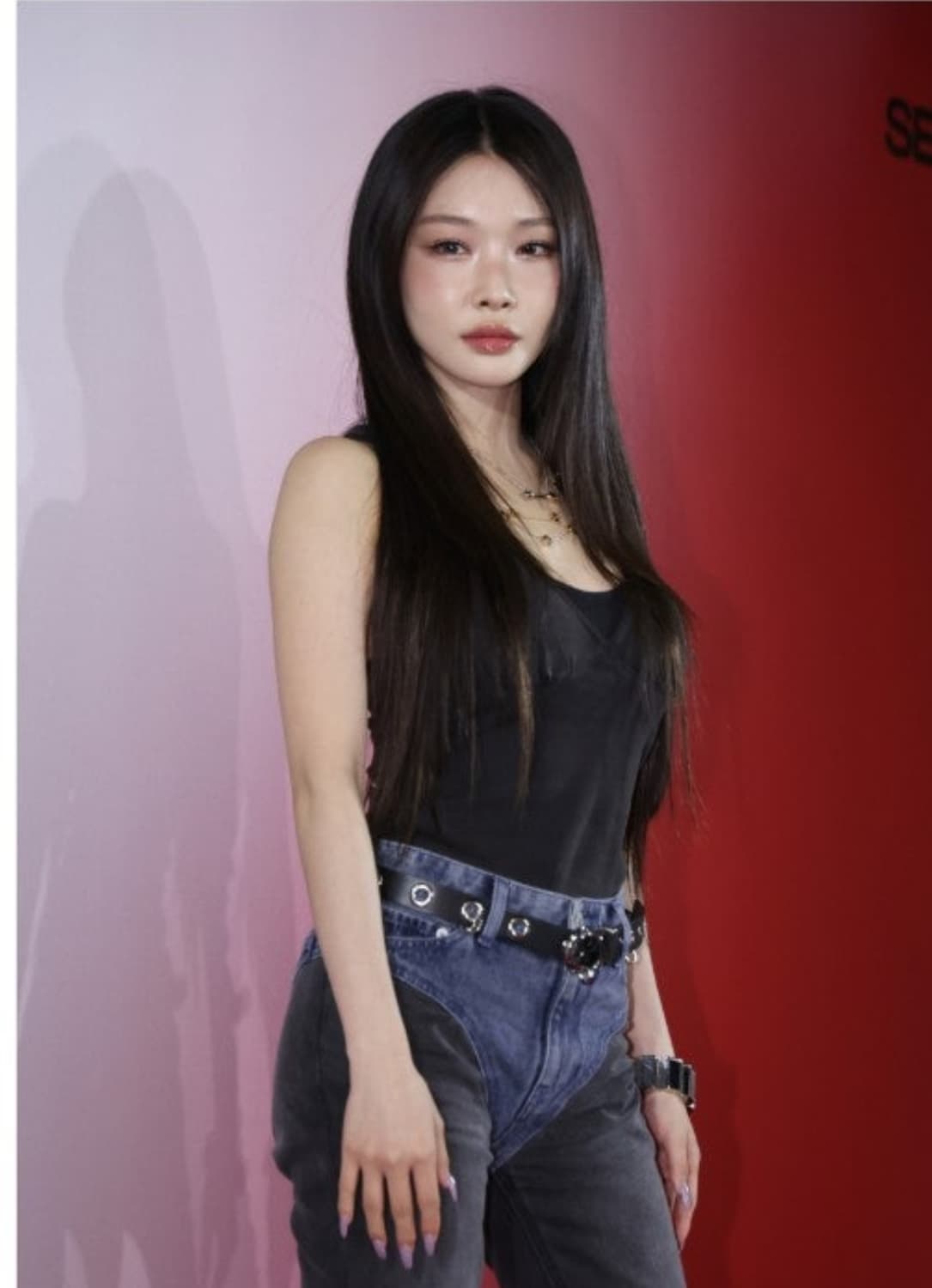 글렌마틴스 투톤 레그진 상품이미지2