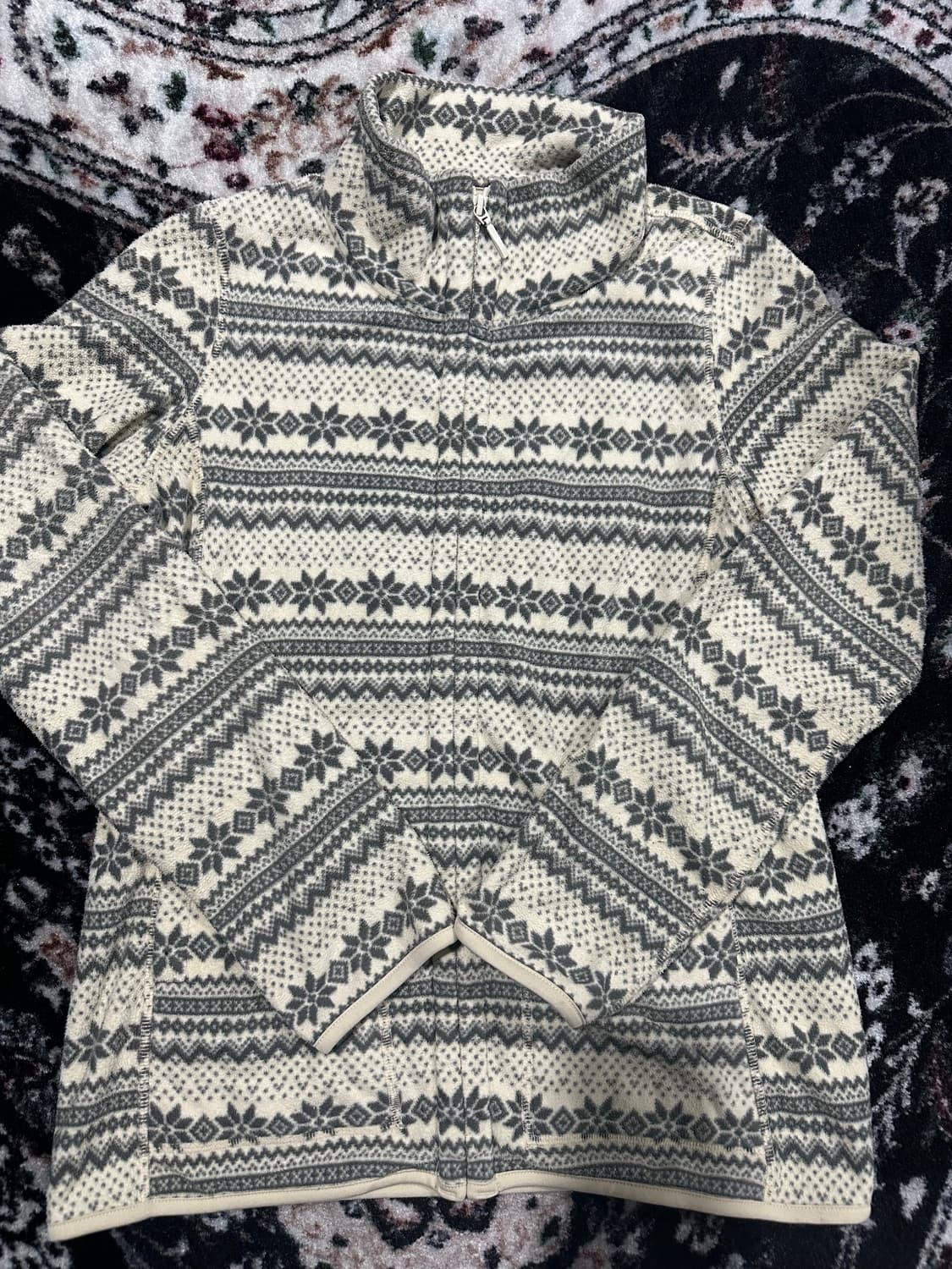 유니클로 노르딕 패턴 풀오버 플리스  상품이미지1