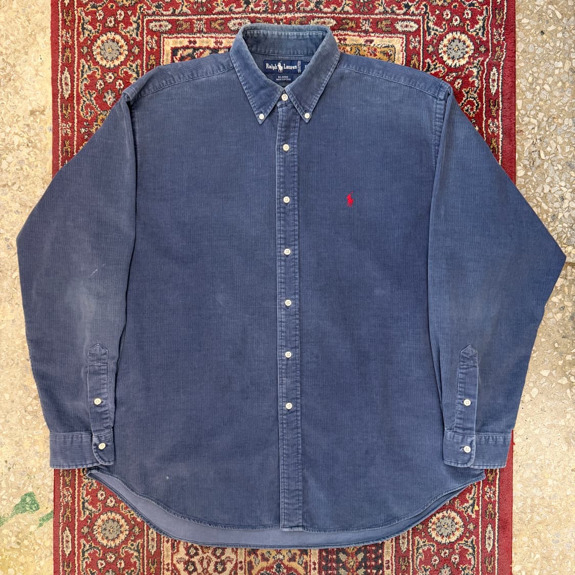 90s 폴로 랄프로렌 블레어 핏 코듀로이 셔츠 [ 105-110 ] 상품이미지1