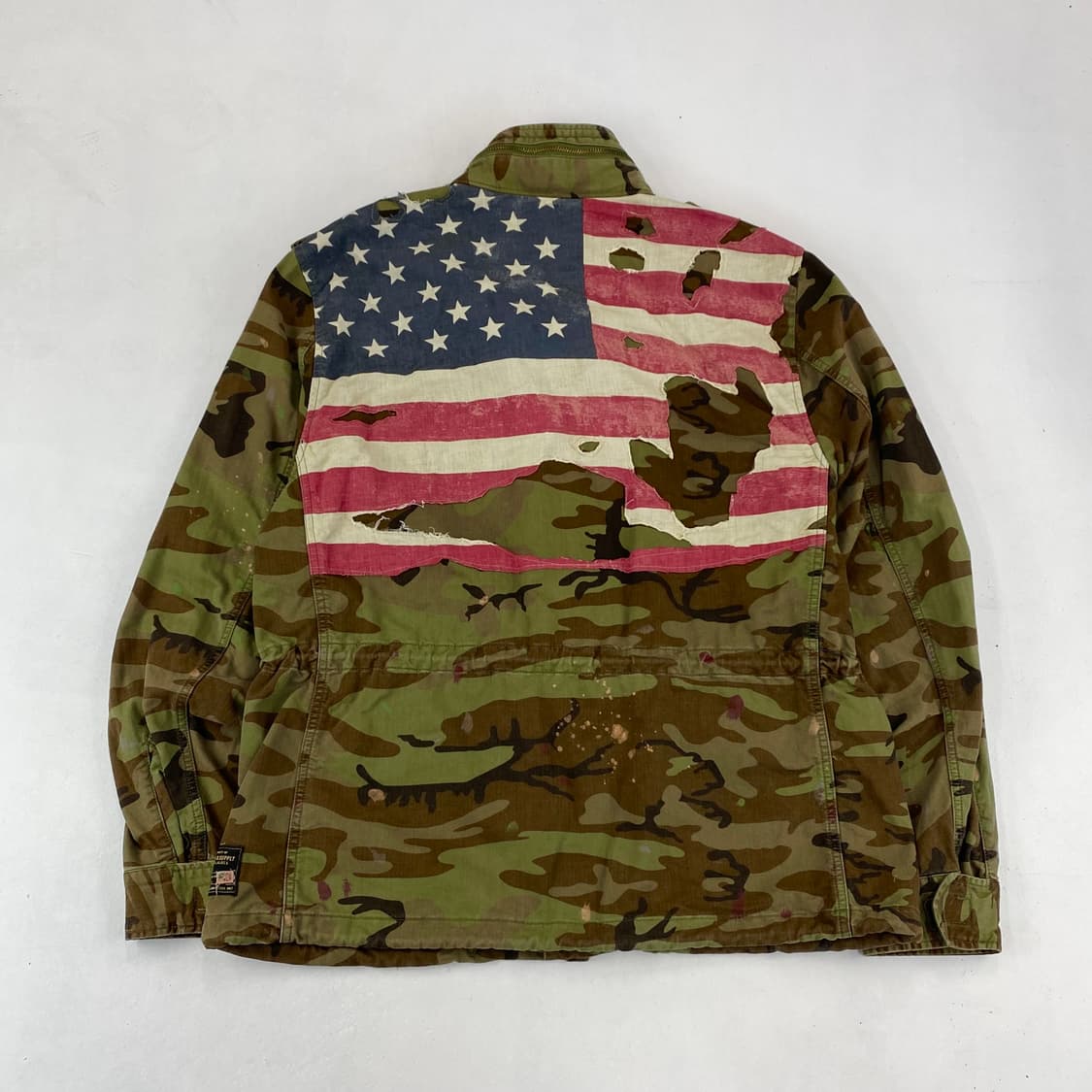 폴로 데님앤서플라이 카모 성조기 자켓 (100) 상품이미지3