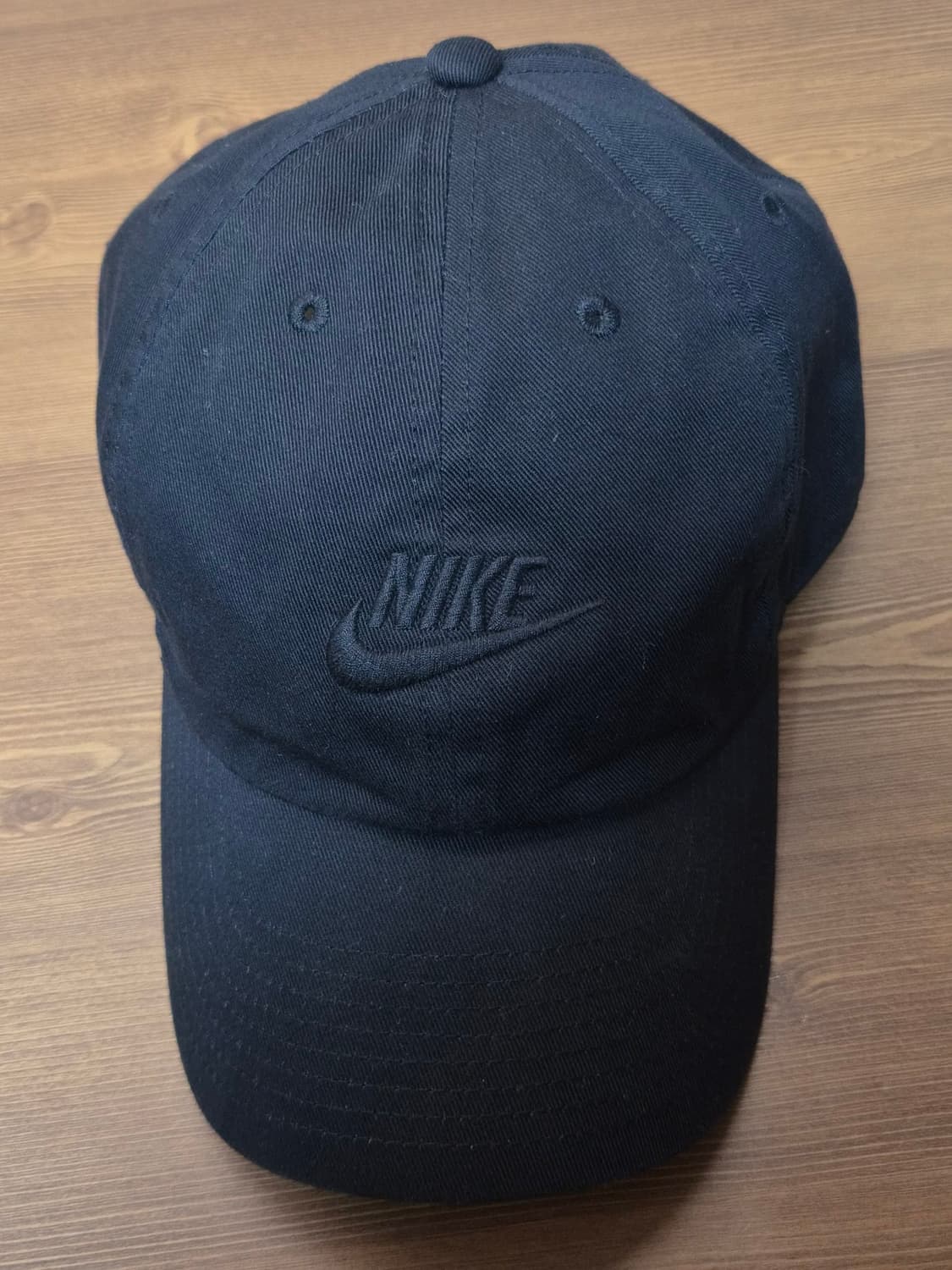 미사용 나이키 올블랙 볼캡 모자 상품이미지2