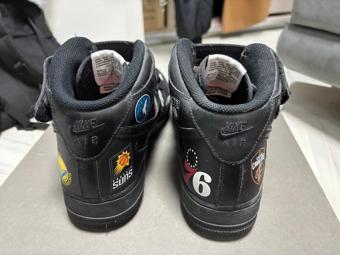(275) 슈프림 x 나이키 x NBA 에어포스 미드 상품이미지4