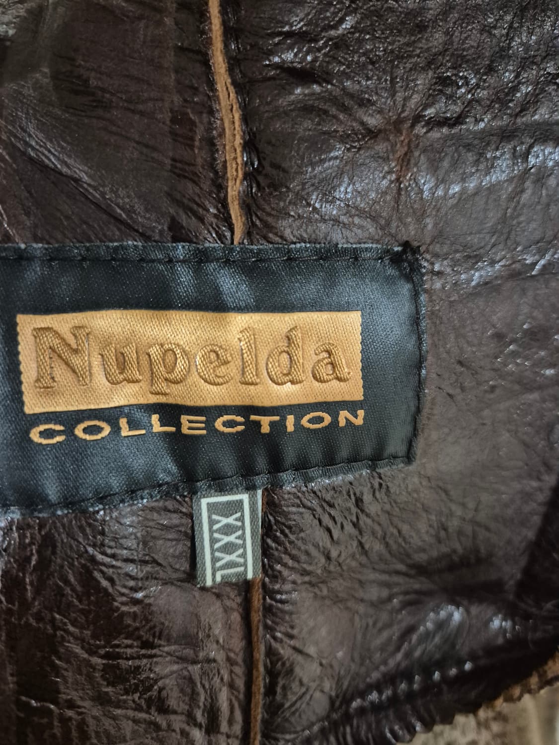 [3XL]Nupelda 여자 빈티지 롱 무스탕코트 상품이미지5