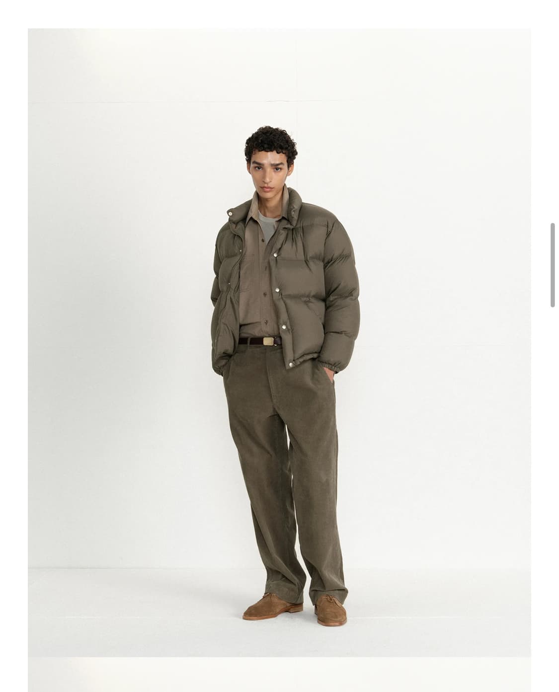 25fw 브라운야드 푸퍼 다운 패딩 모카 컬러 3사이즈 상품이미지4