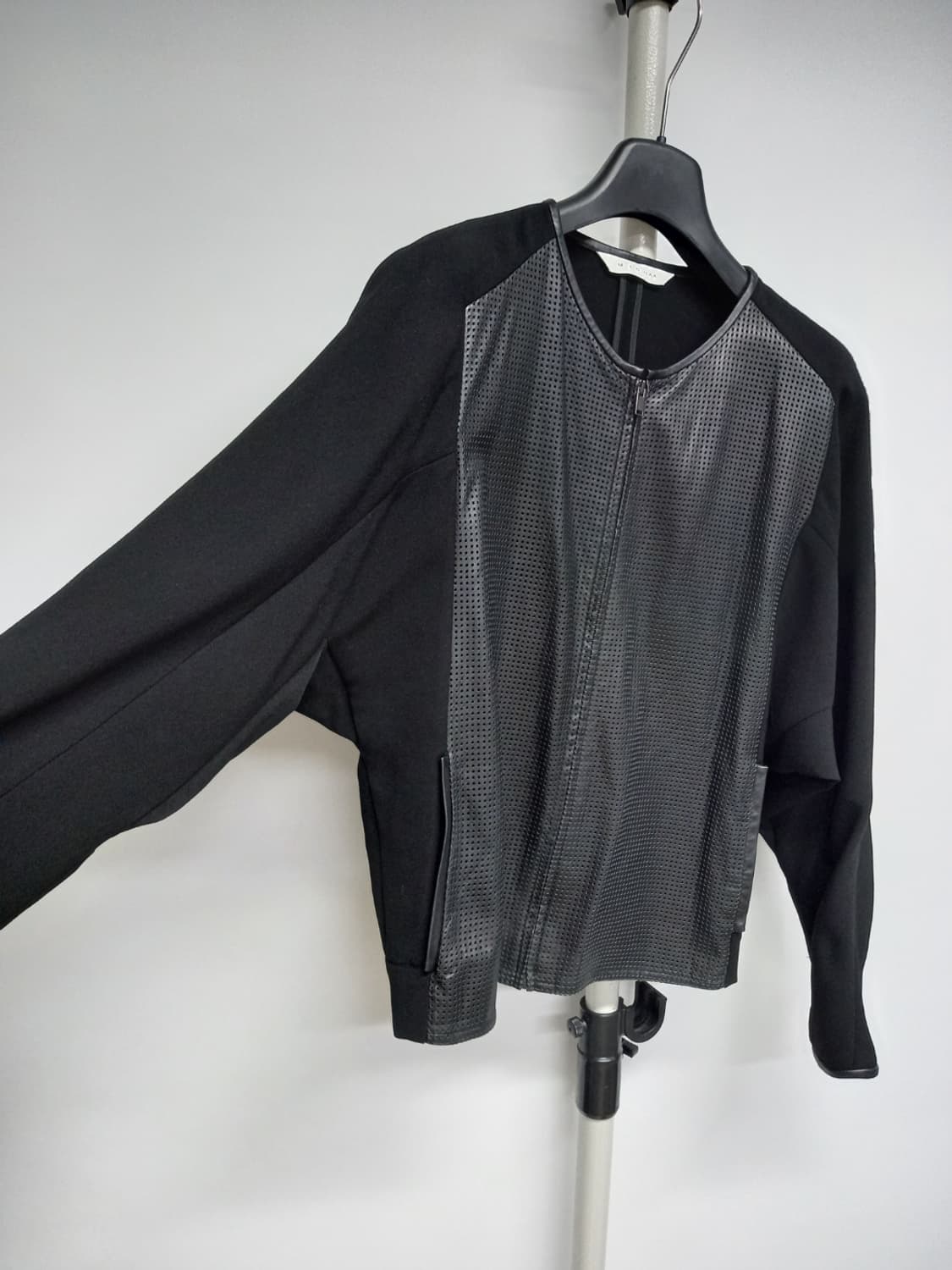 미샤 MICHAA 춘추 양가죽배색 자켓 55 상품이미지3