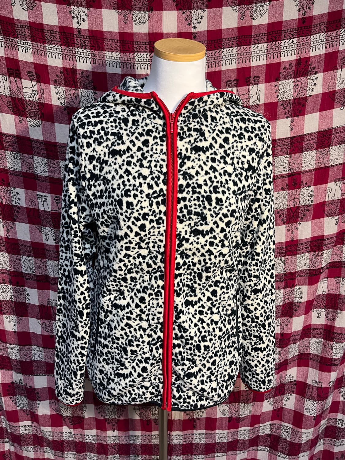 레오파드 후리스 상품이미지5