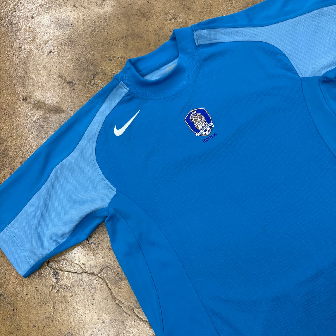 [정품/110,xl] 나이키 축구 국대 반팔티셔츠 블루 b16 상품이미지1
