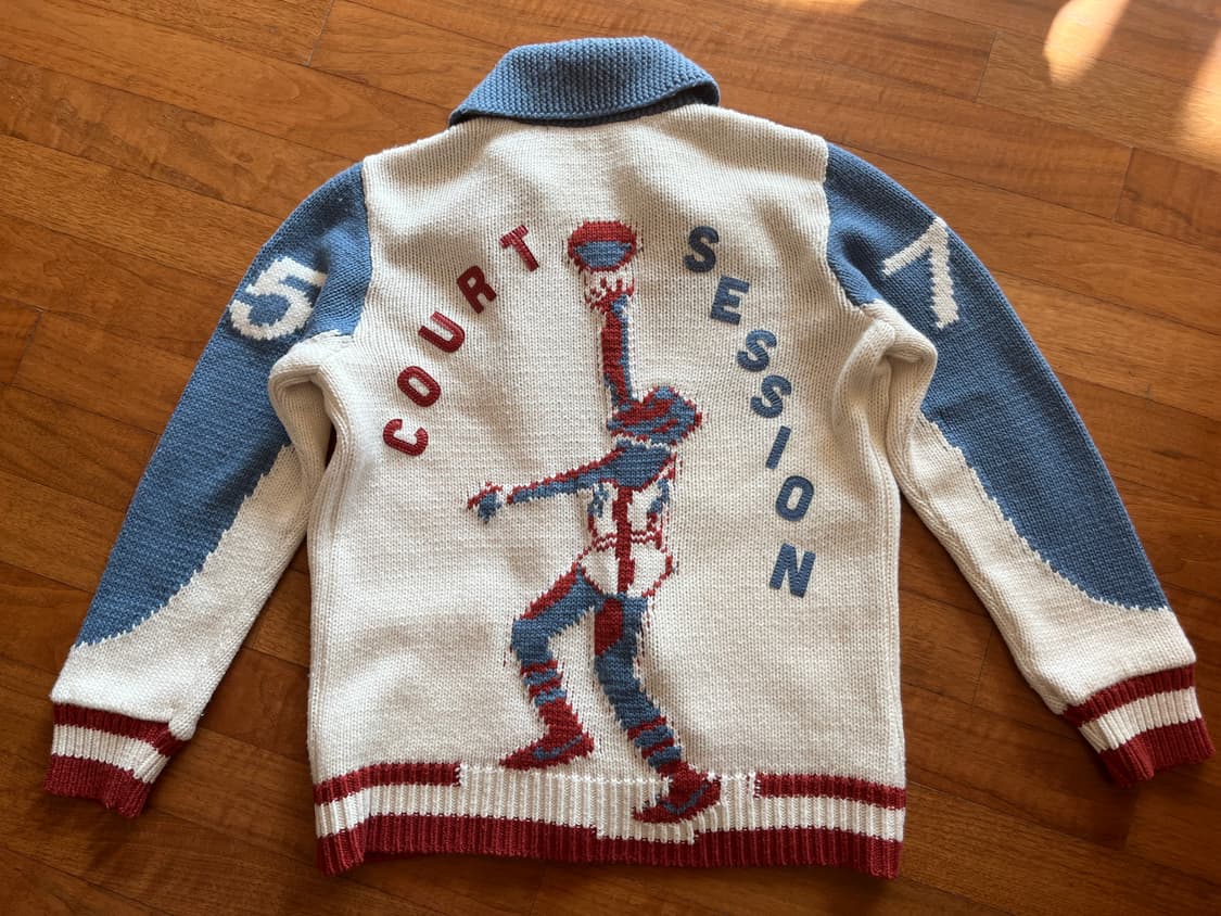 나이키 필나이트 프로 클럽 바시티 스웨터 자켓 상품이미지4