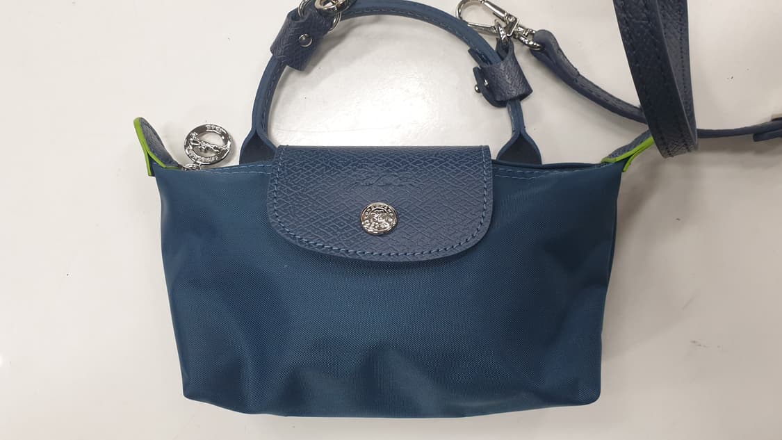 롱샴 르 플리아쥬 미니 크로스백 블루 상품이미지1