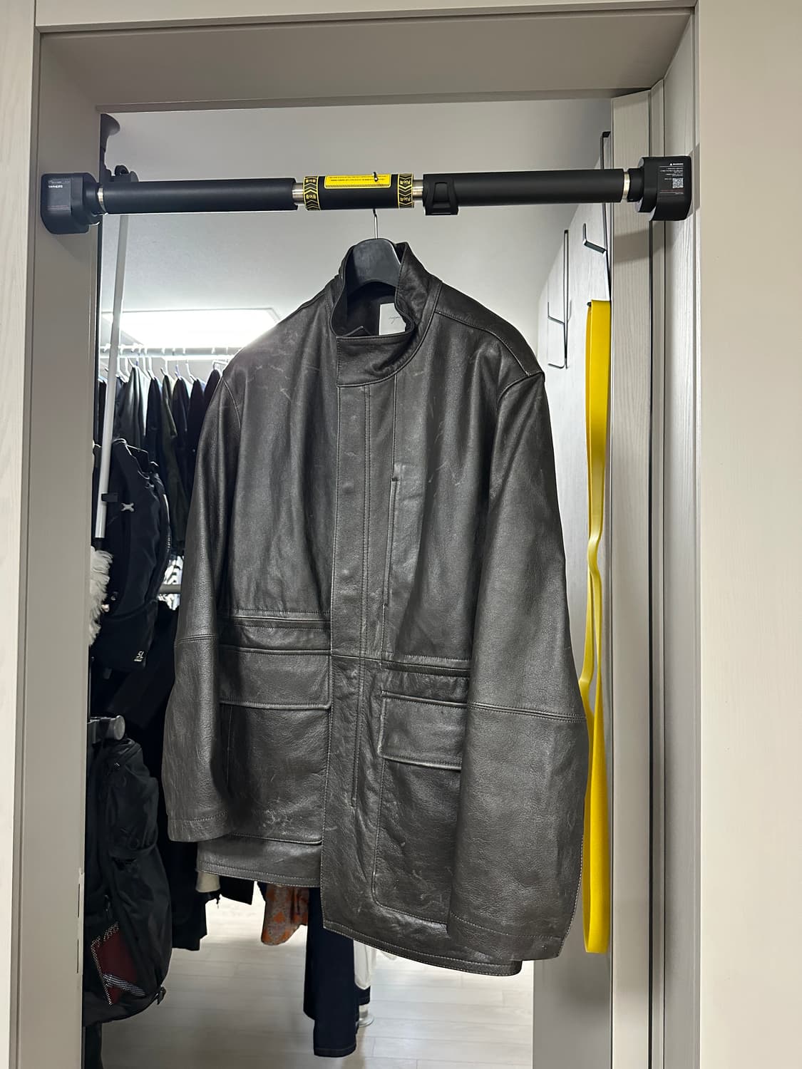 유스랩 youth lab 하이넥 하프코트 상품이미지3