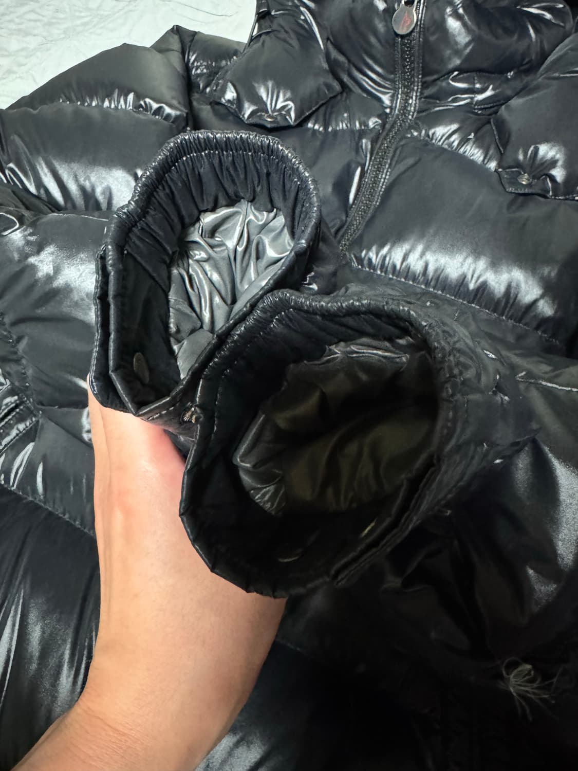 [4] 몽클레어 마야 패딩 후드 집업 자켓 롱패딩 경량패딩 상품이미지6