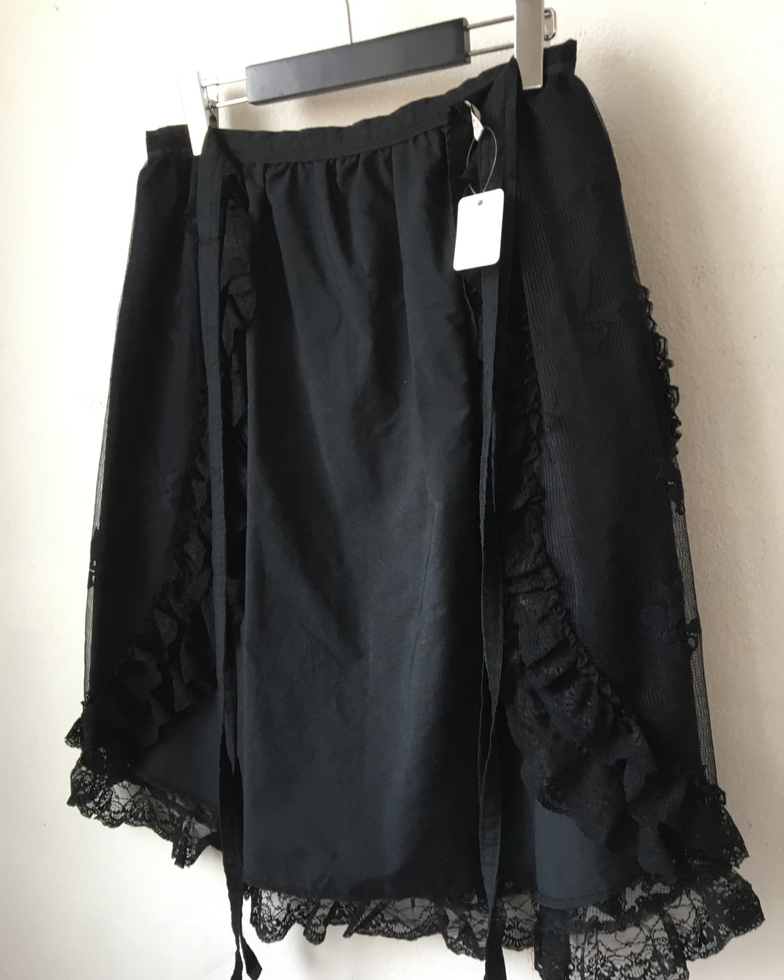 ribbon pattern lace trimming apron 상품이미지2