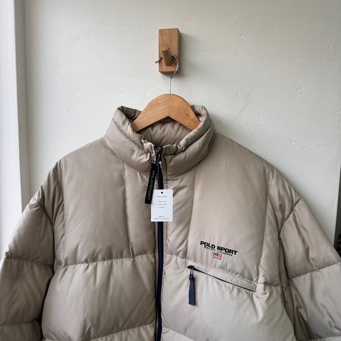 15735 - 폴로 랄프로렌 성조기 다운 패딩 자켓 상품이미지1