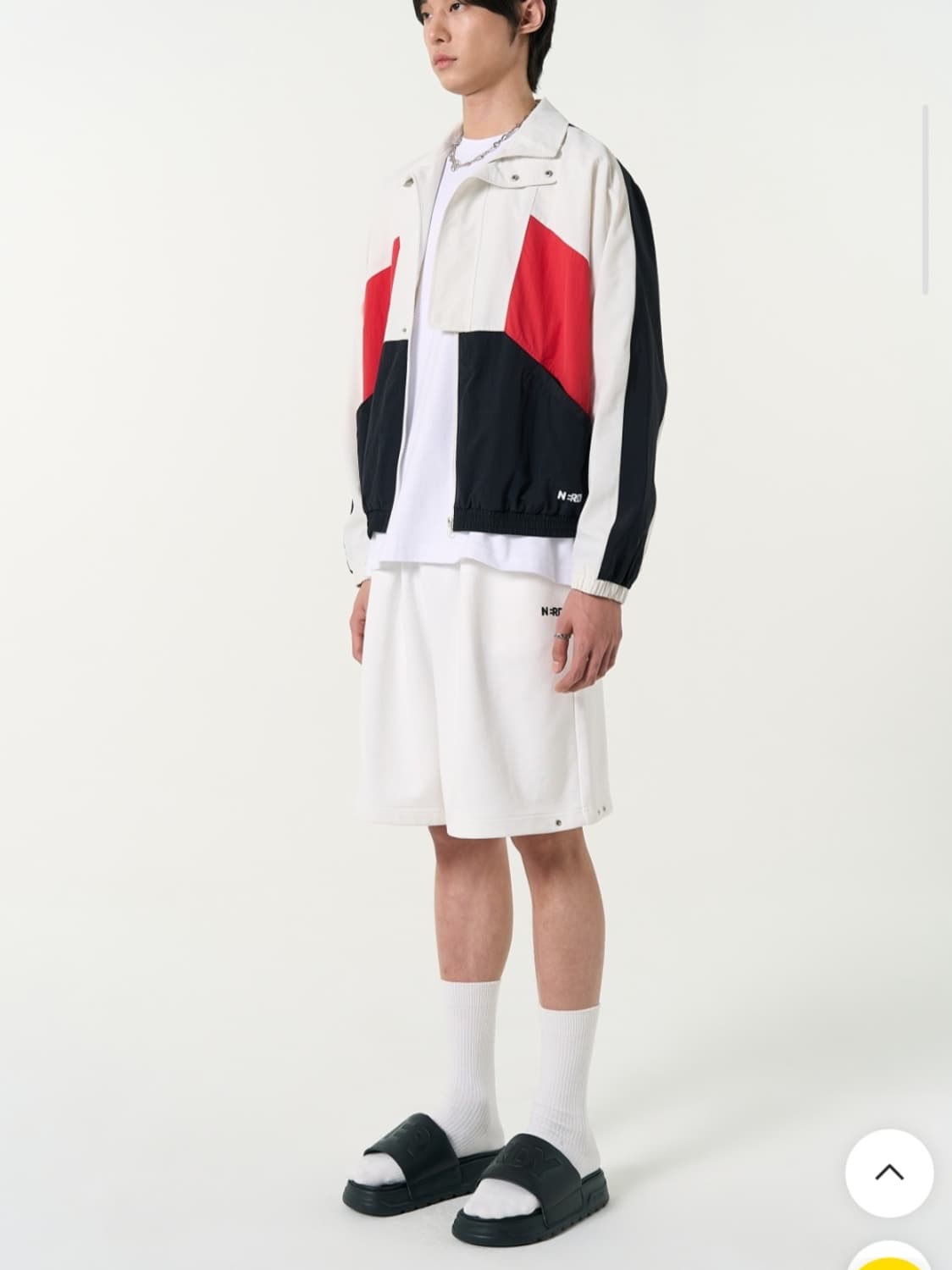 널디 크롭 바람막이 자켓 남자95 상품이미지1