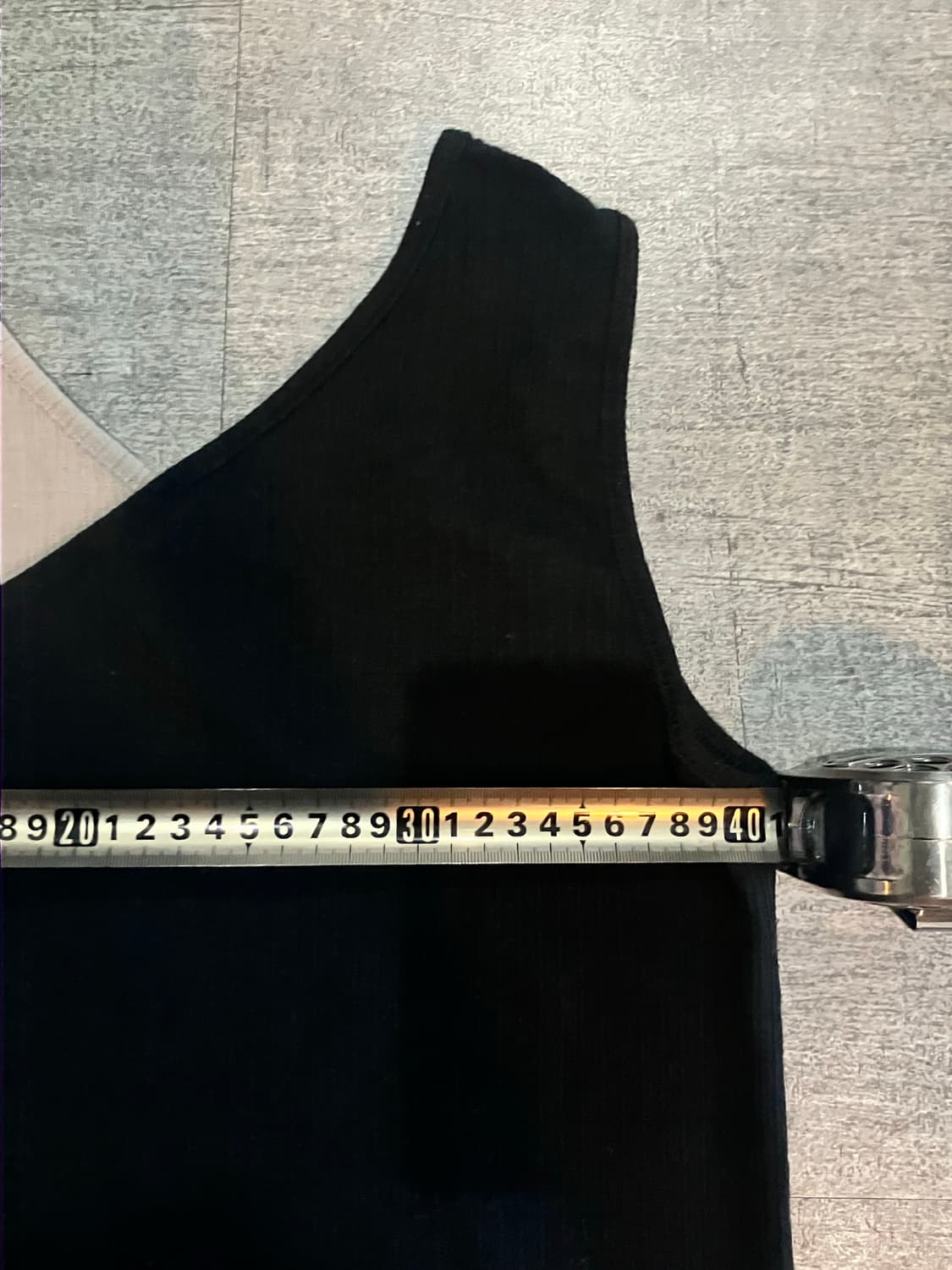 일본빈티지 Blue atrive 핀터깔y2k 하구미모리걸 배색 슬리브리스 상품이미지2