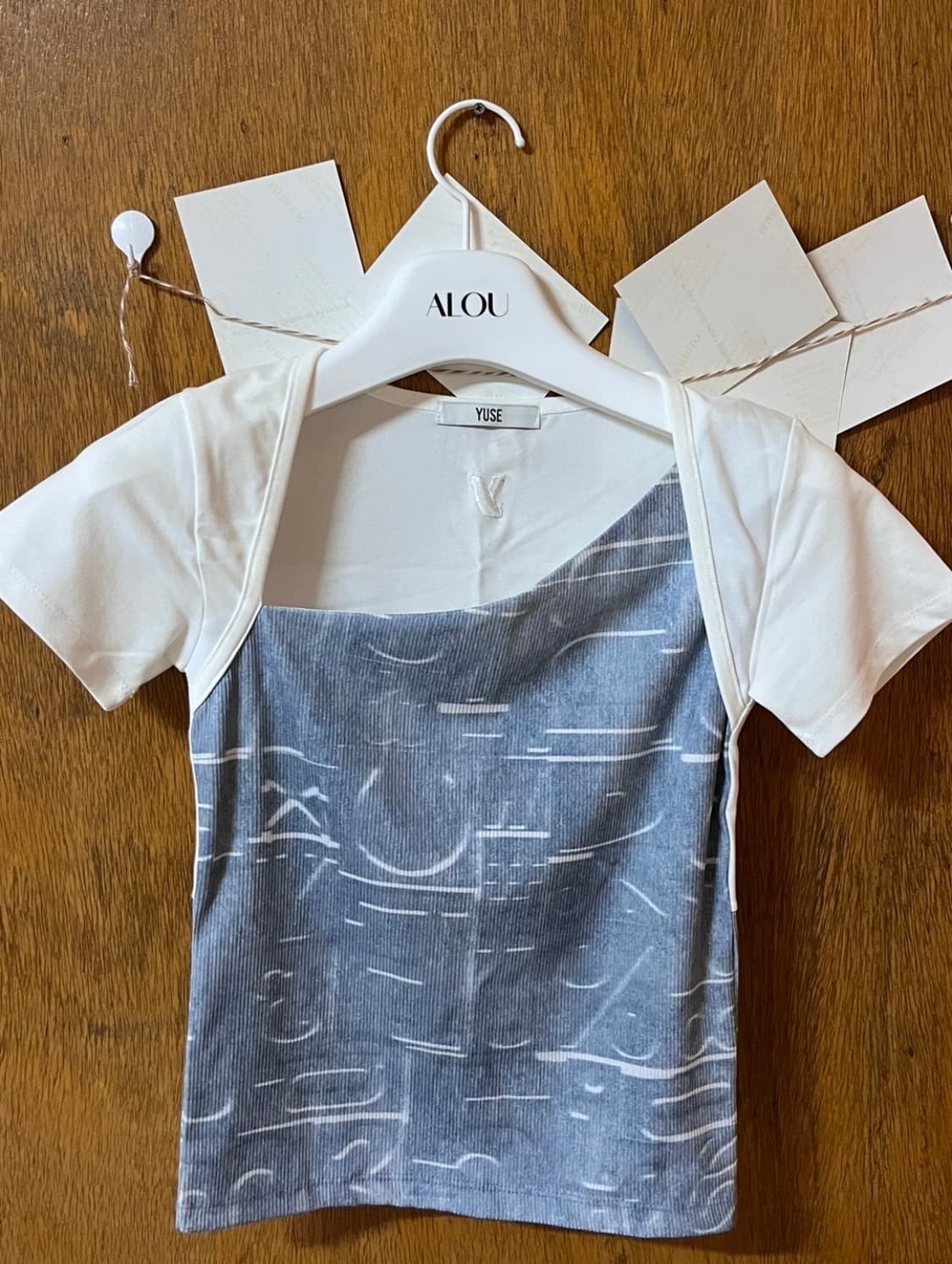 Yuse 하프탑 상품이미지2