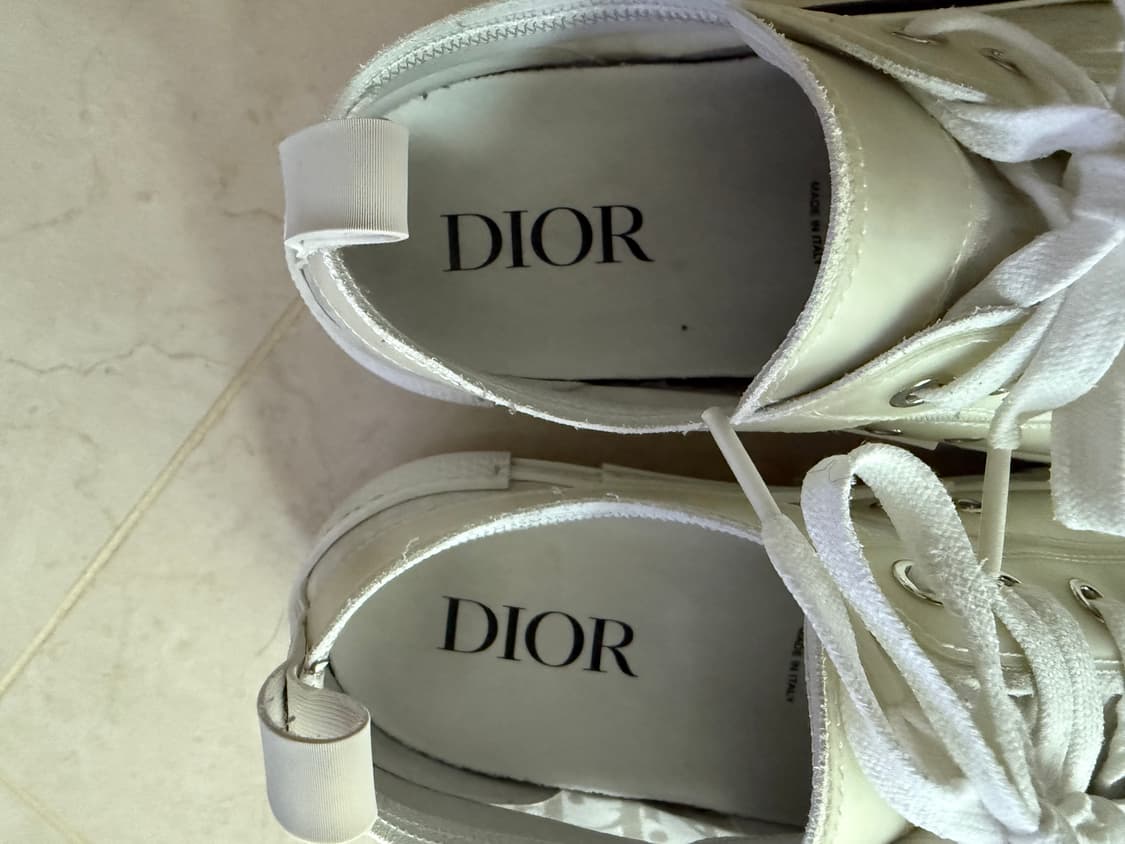 디올 b23 로우탑 스니커즈 41 (260-265) 상품이미지4