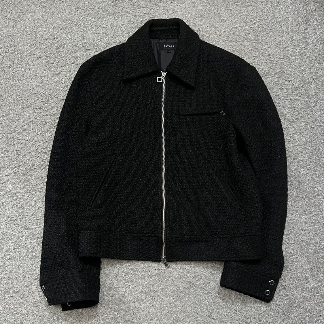[95-100] Savage 트위드 자켓 상품이미지2