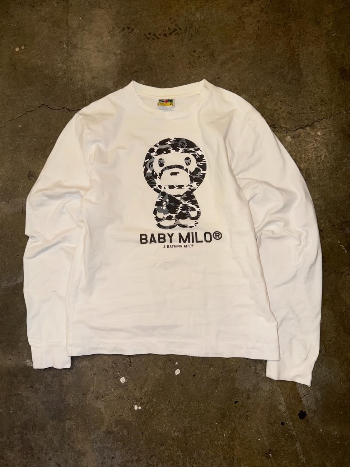 Bape BabyMilo Printing L/S 상품이미지6