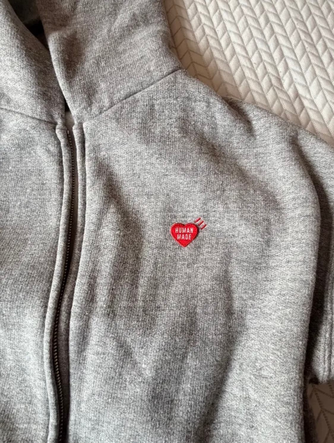 휴먼메이드 후드집업 그레이 상품이미지2