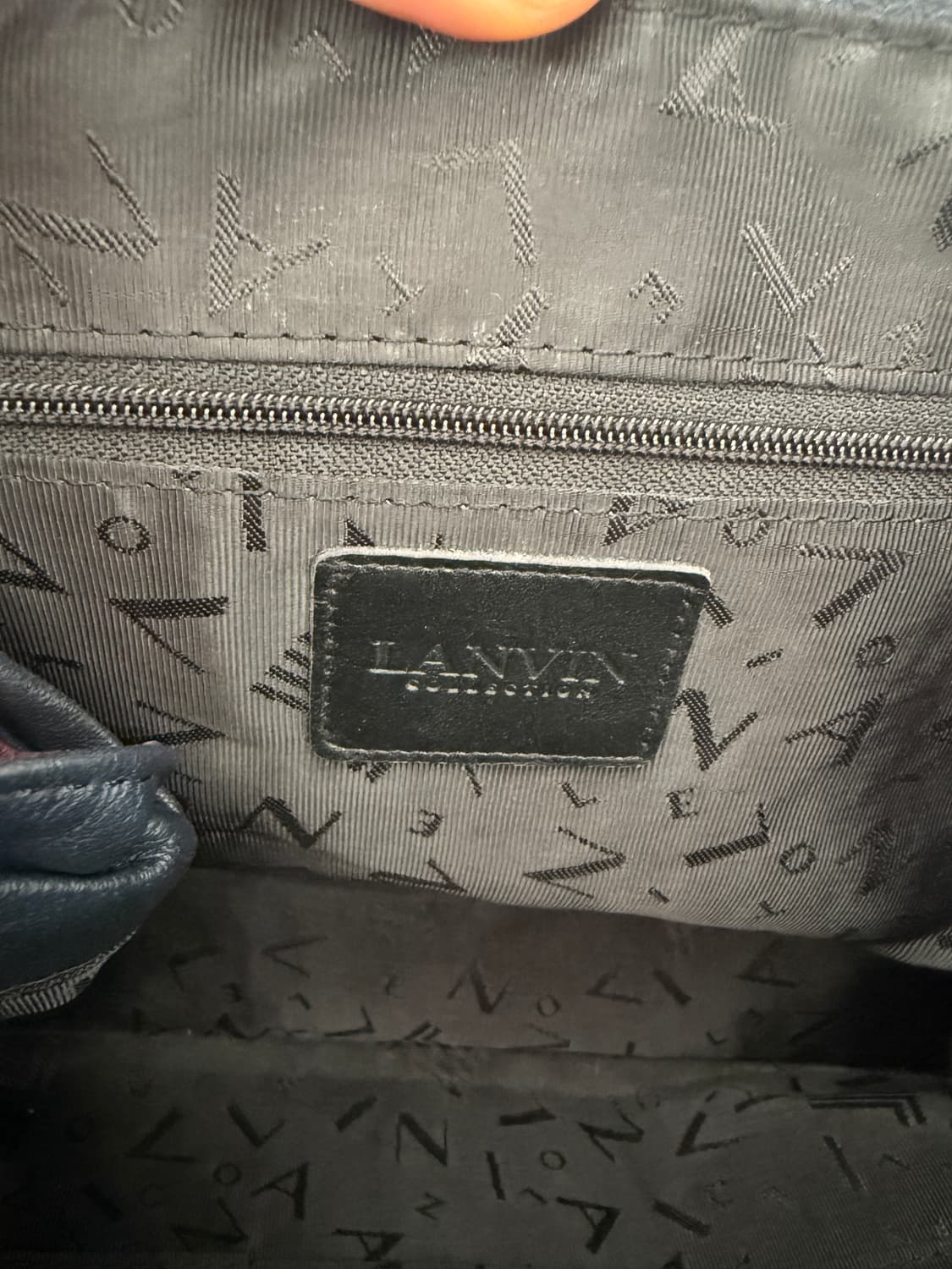랑방(LANVIN) 레더 토트 숄더백 상품이미지9