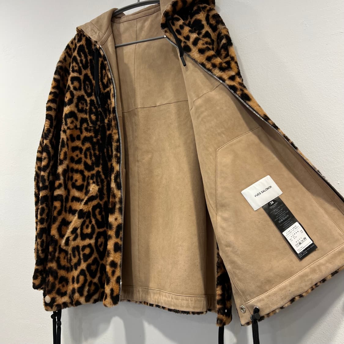 YVES SALOMON 이브살로몬 양가죽 무스탕 자켓 상품이미지9