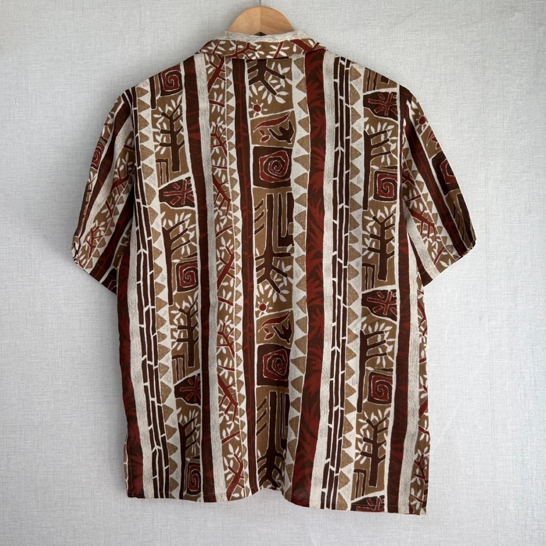 Vintage Ethnic Brown Shirts 상품이미지5