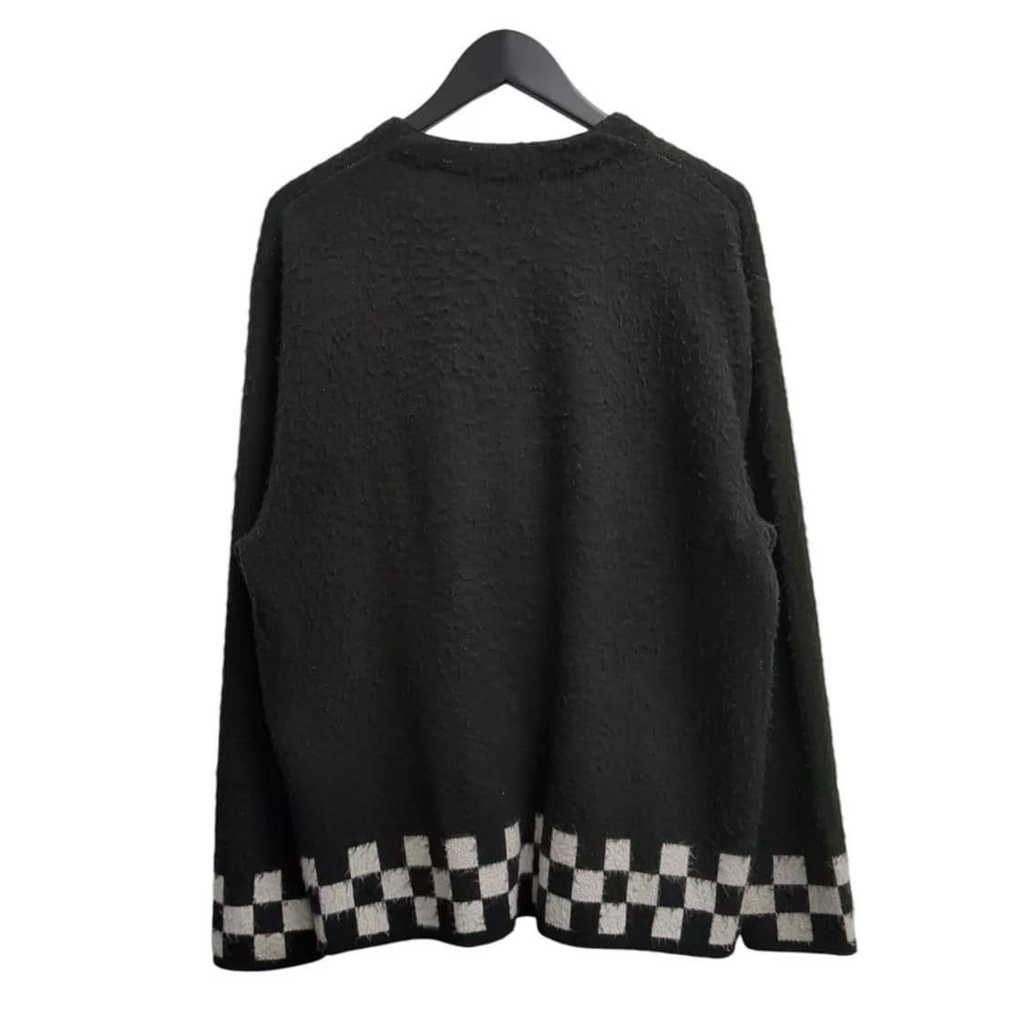 Supreme brushed checkerboard cardigan 상품이미지2