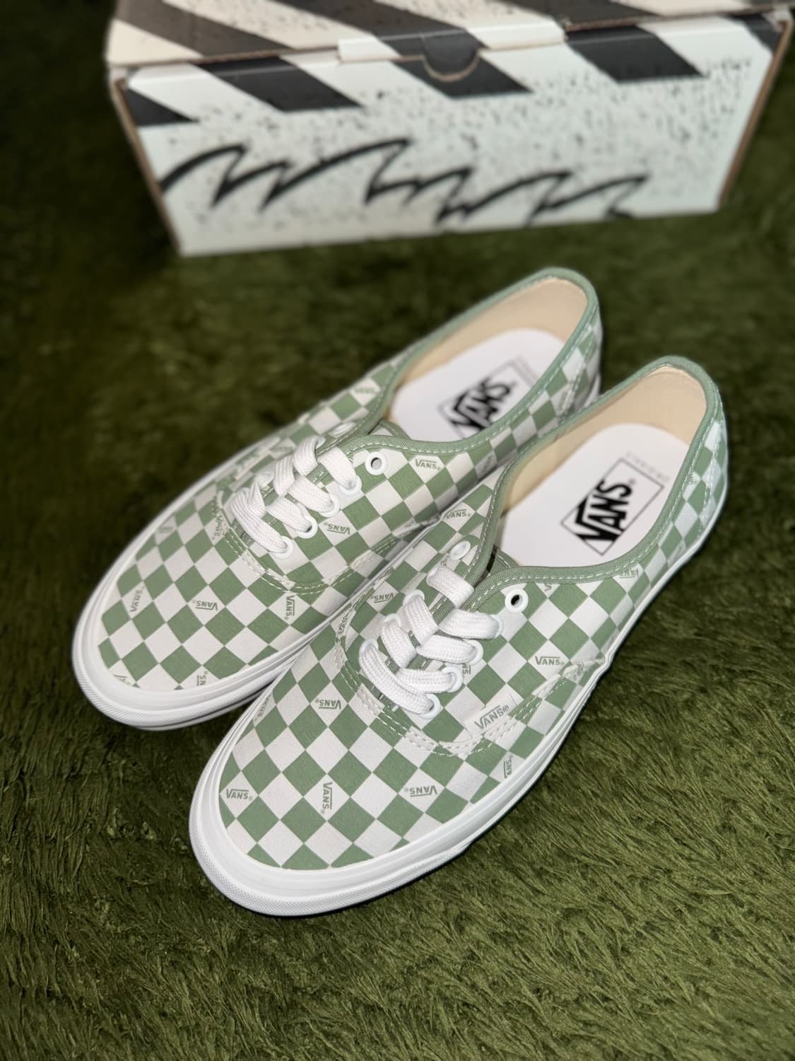 [285] 반스 볼트 라인 어센틱 체커보드 로든 프로스트 상품이미지2