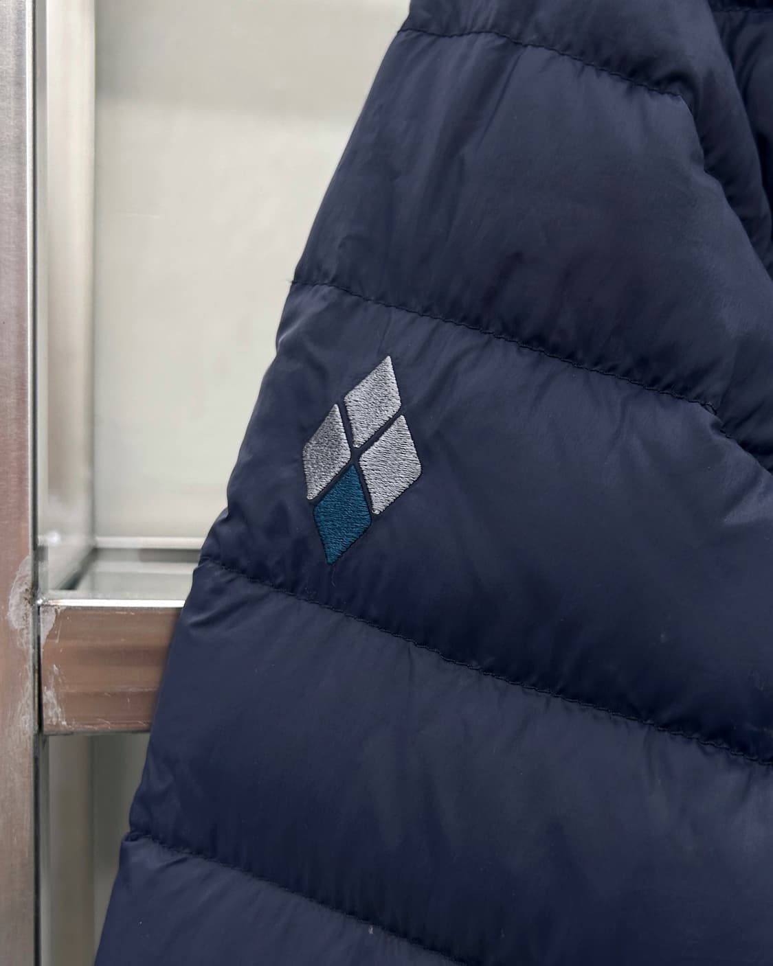 몽벨 Montbell 제나 덕다운 숏패딩 네이비 상품이미지5