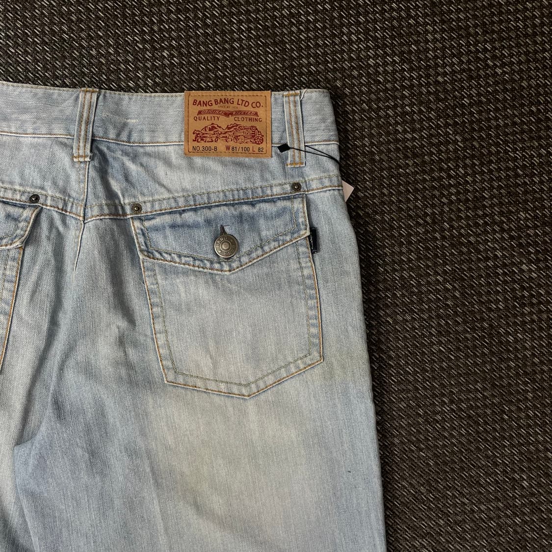 (32) 뱅뱅 스트링포인트 연청 7부 팬츠 상품이미지7