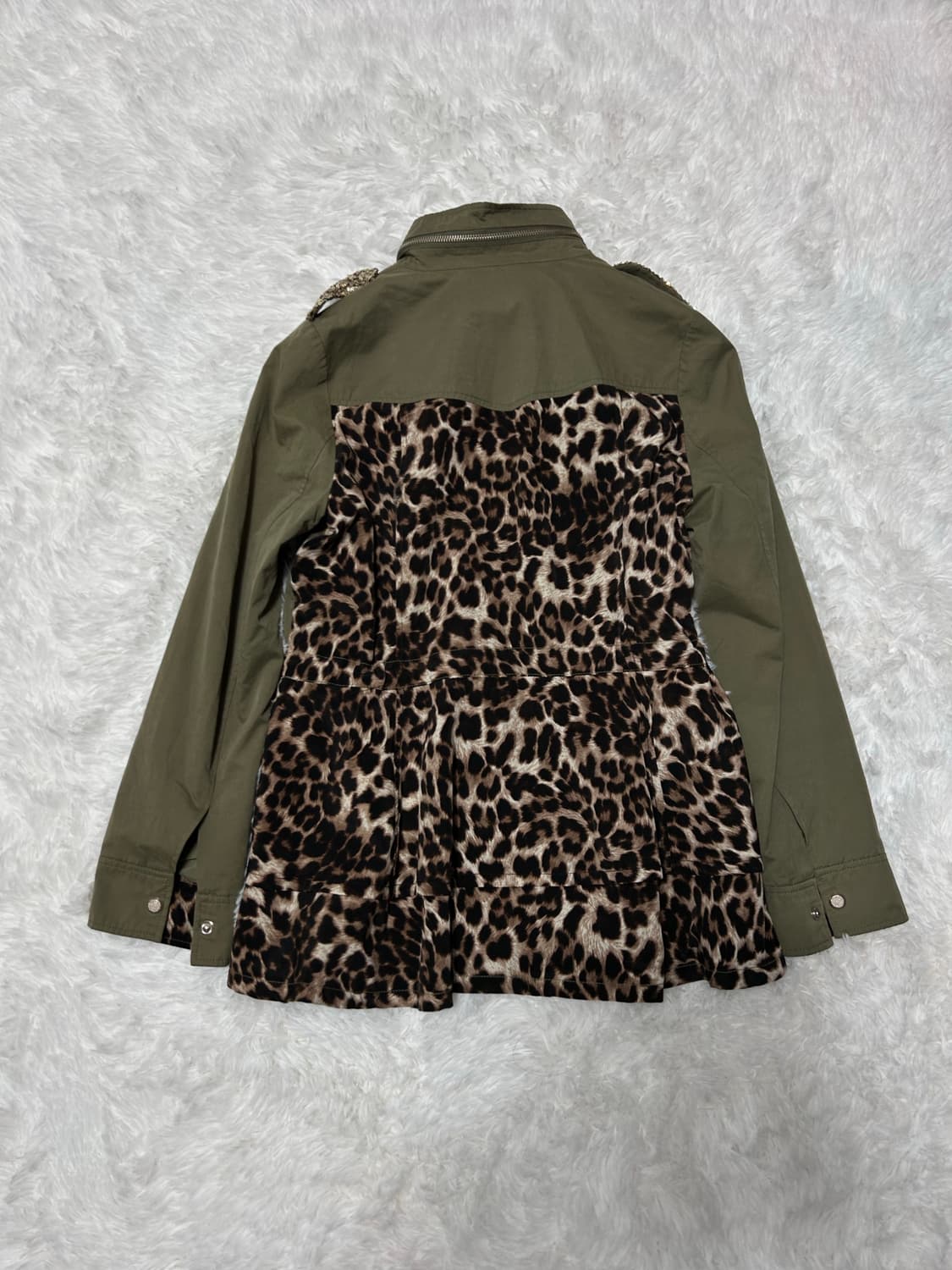 EGOIST gal leopard hunting jacket 상품이미지5