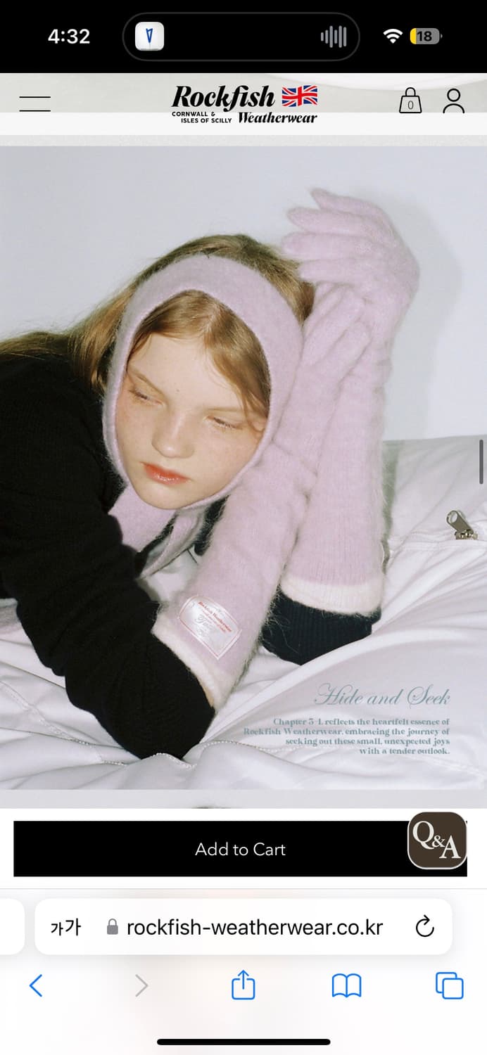 락피쉬 웨더웨어 FUZZY MAXI LONG GLOVES 상품이미지2