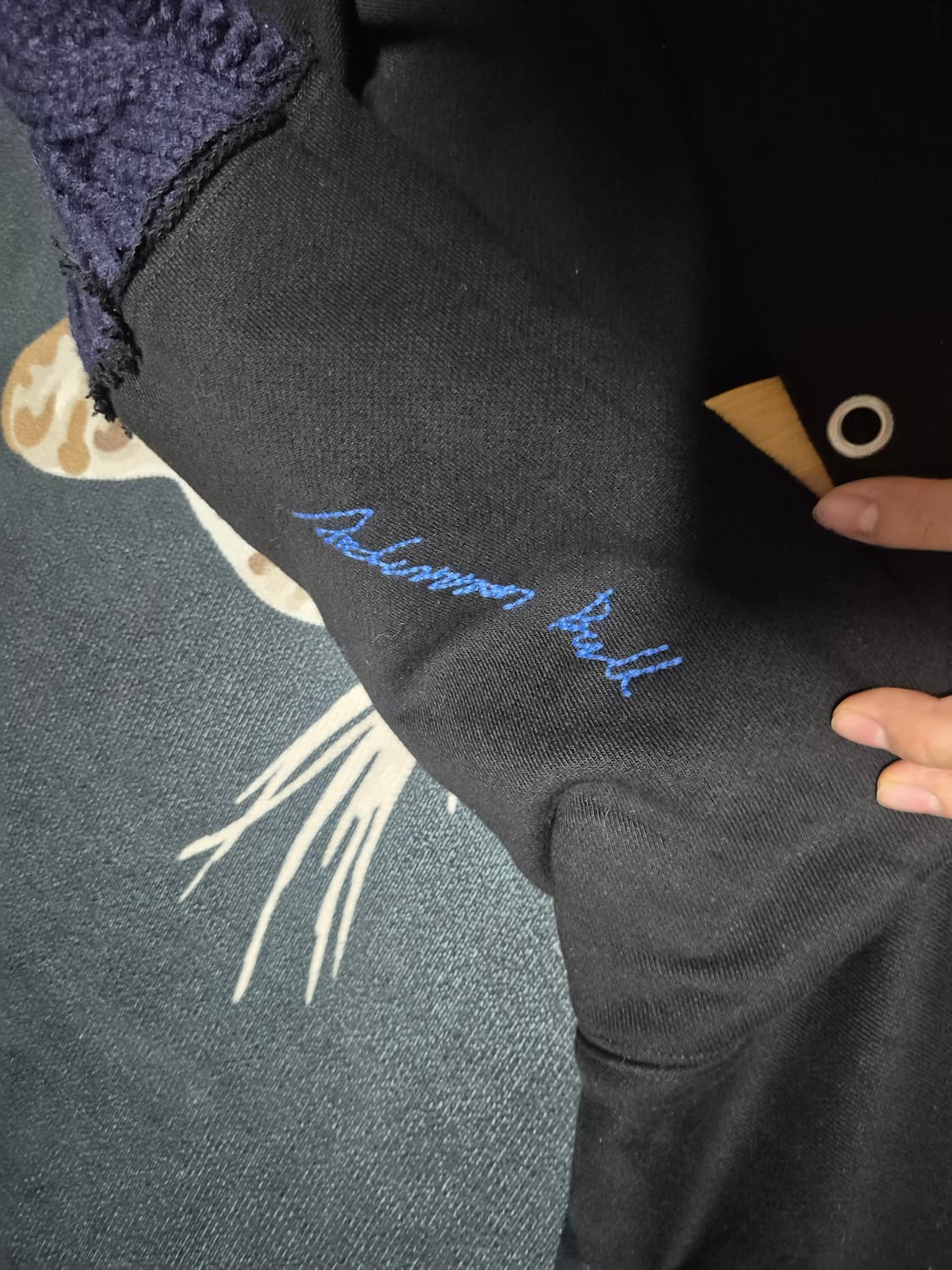 앤더슨벨 콘트라스트 앤트워프 후드티 L 정품 상품이미지2