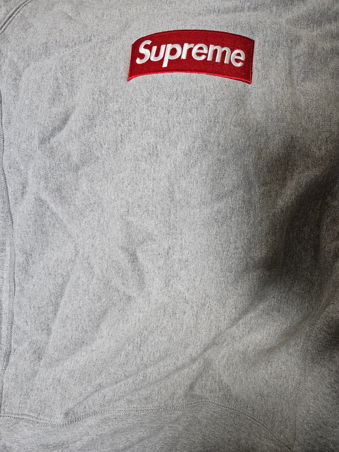 슈프림 회빨 18fw 박스로고 크루넥 L 상품이미지1