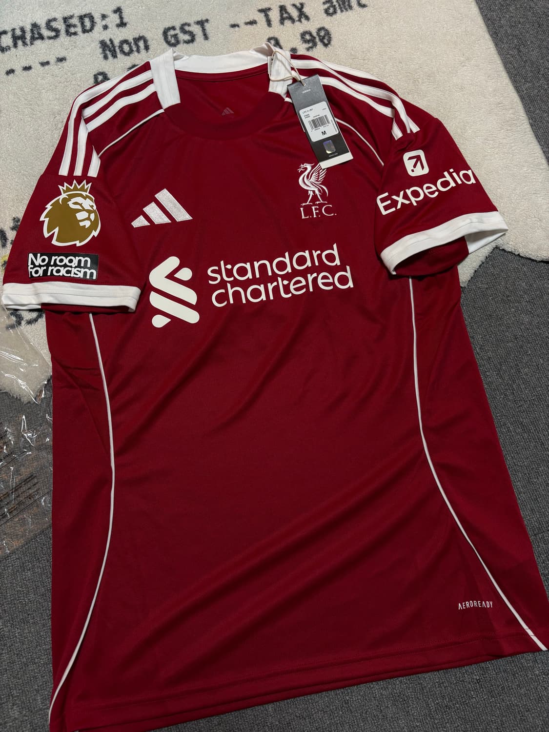 [M] 25-26 리버풀 홈 래플리카 -황금사자마킹 상품이미지4