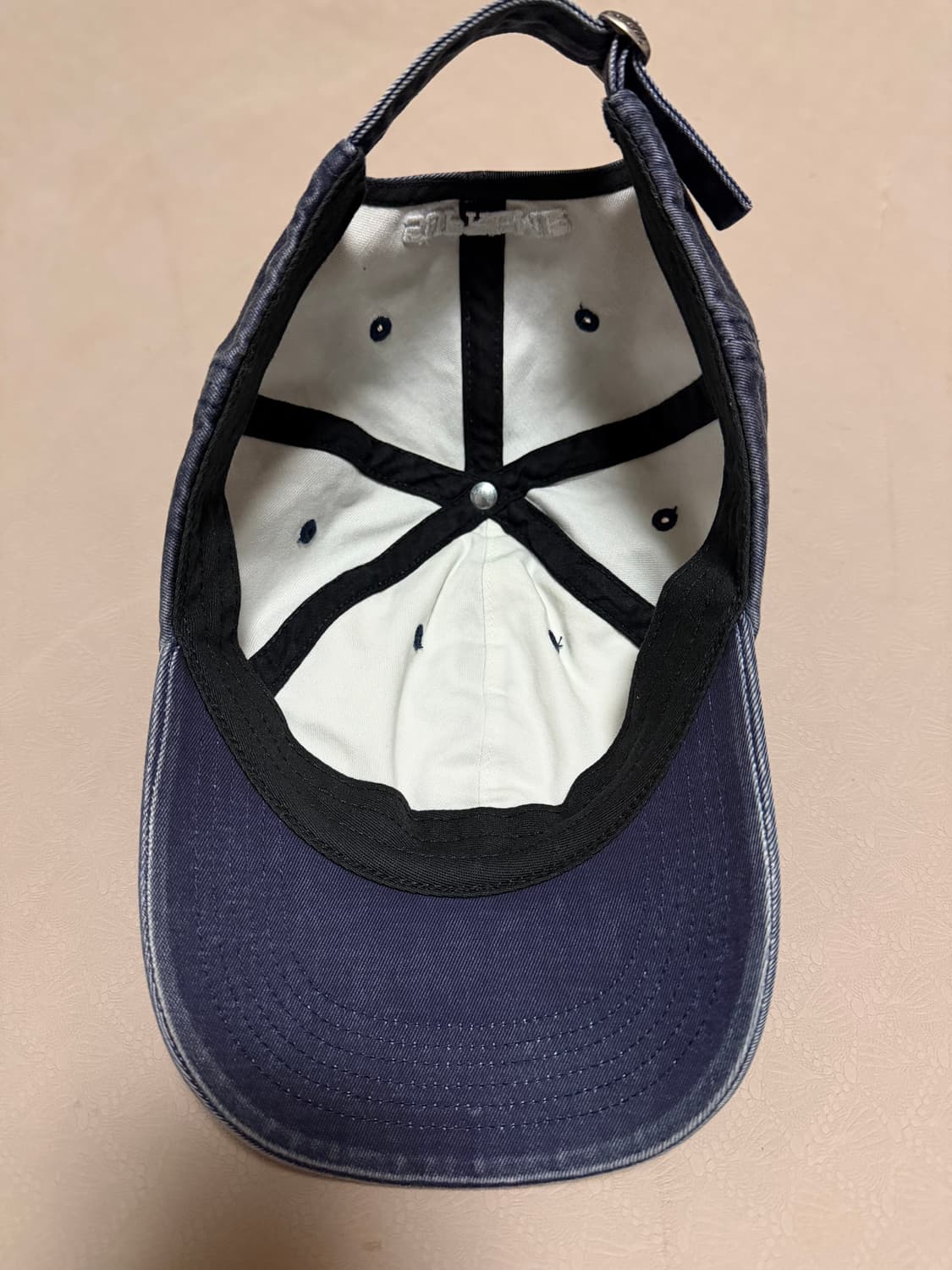 슈프림 피그먼트 프린트 S 로고 6-패널 캡 네이비 - 23FW 상품이미지3