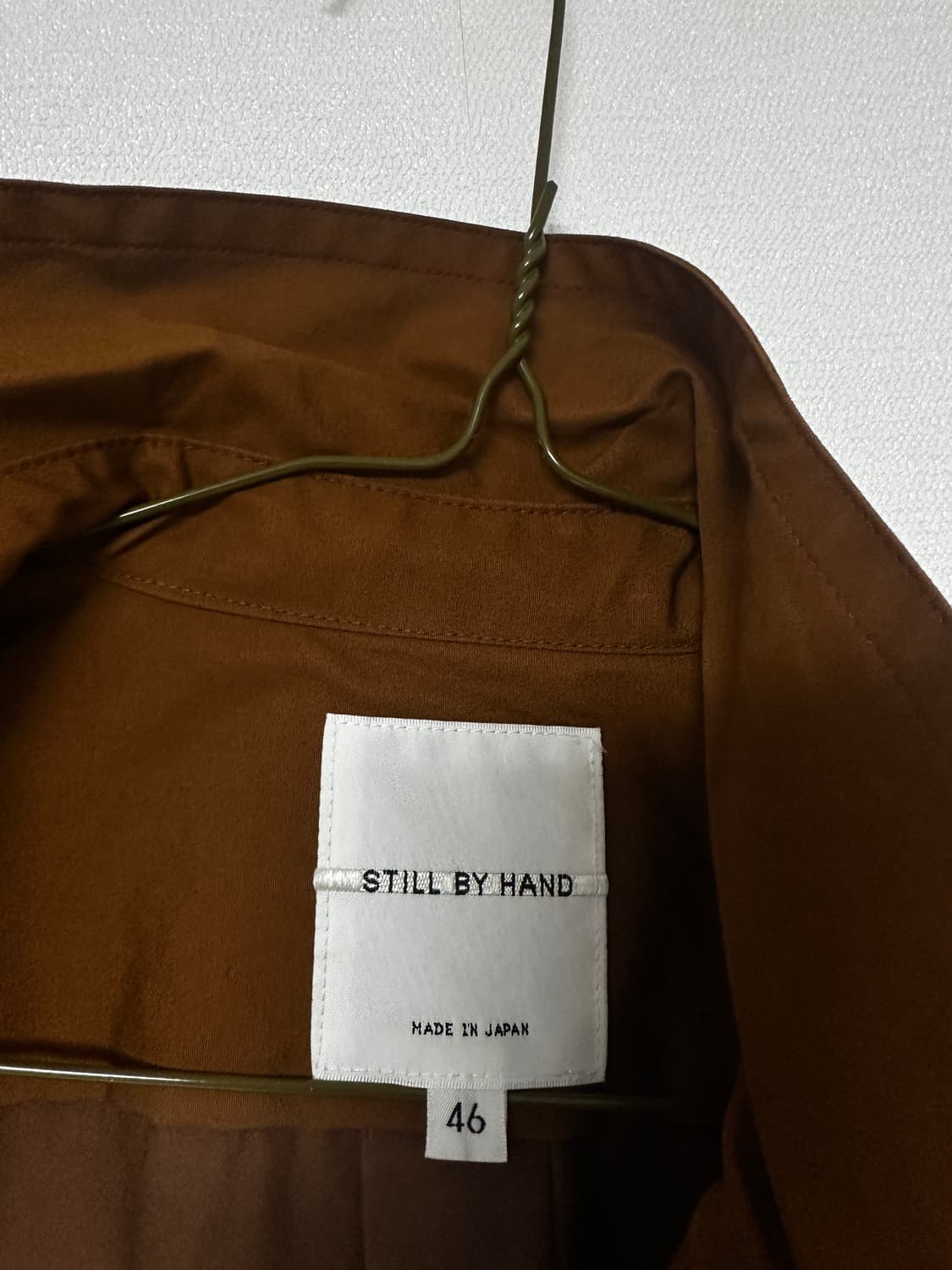 STILL BY HAND 웨더 우레탄 숍코트 46(S-M) 상품이미지4
