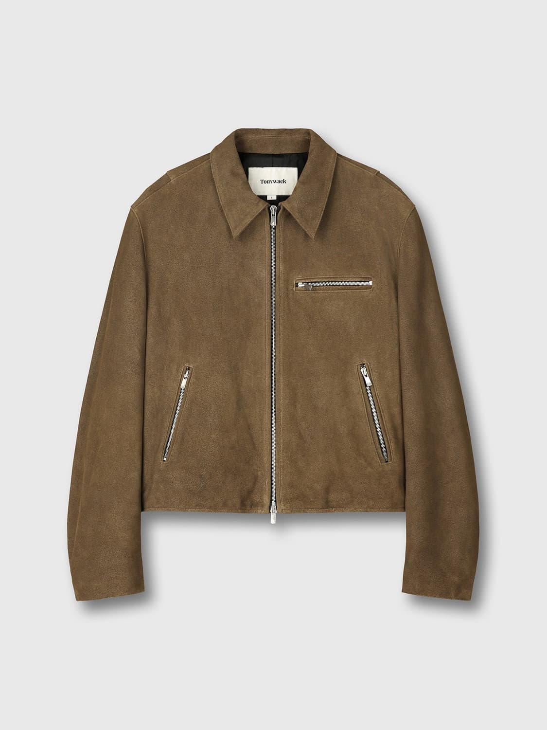 [토니웩] 스웨이드 자켓 SUEDE BLOUSON JACKET BROWN 상품이미지1